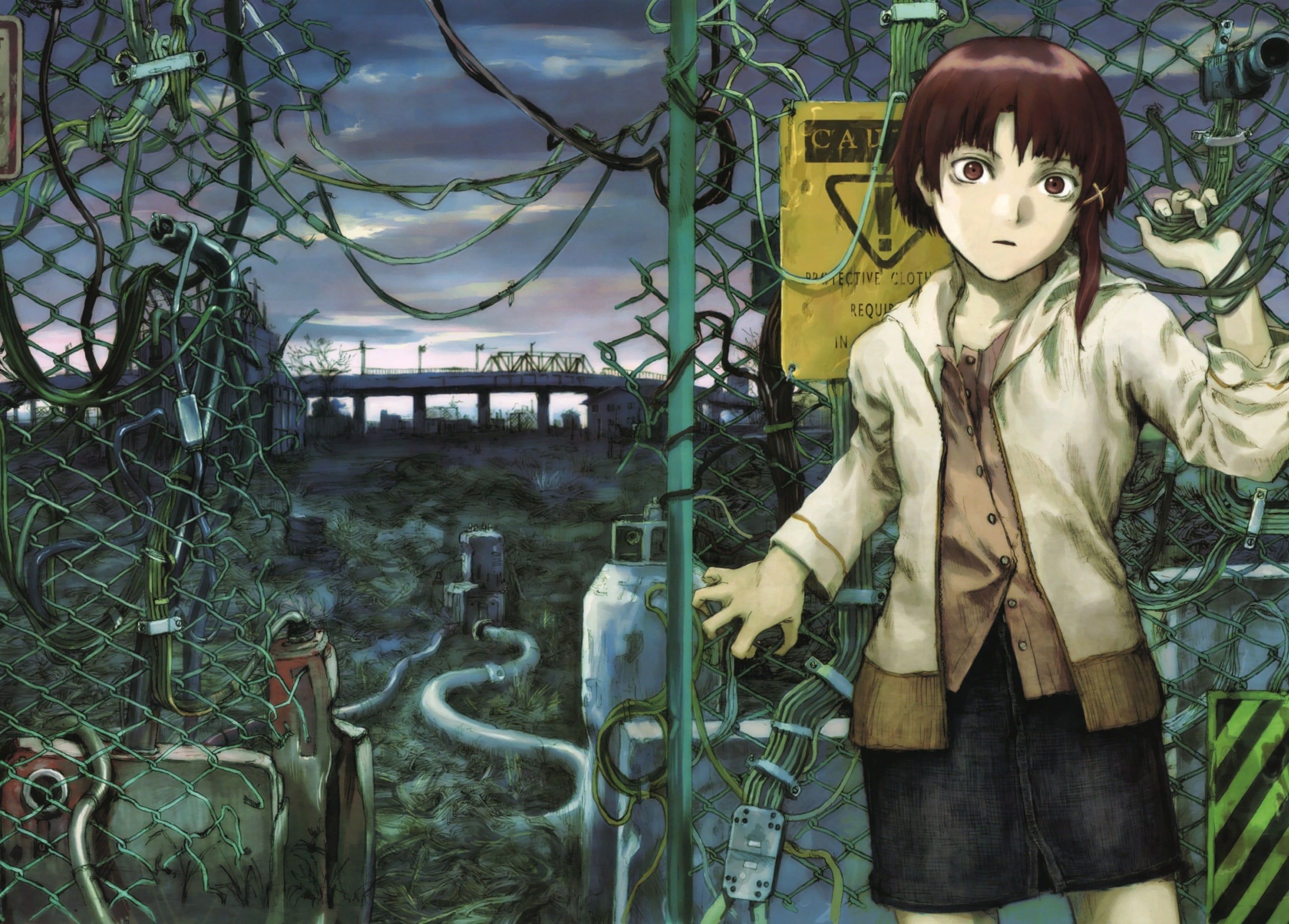 3000x2152 Lain Iwakura Wallpaper