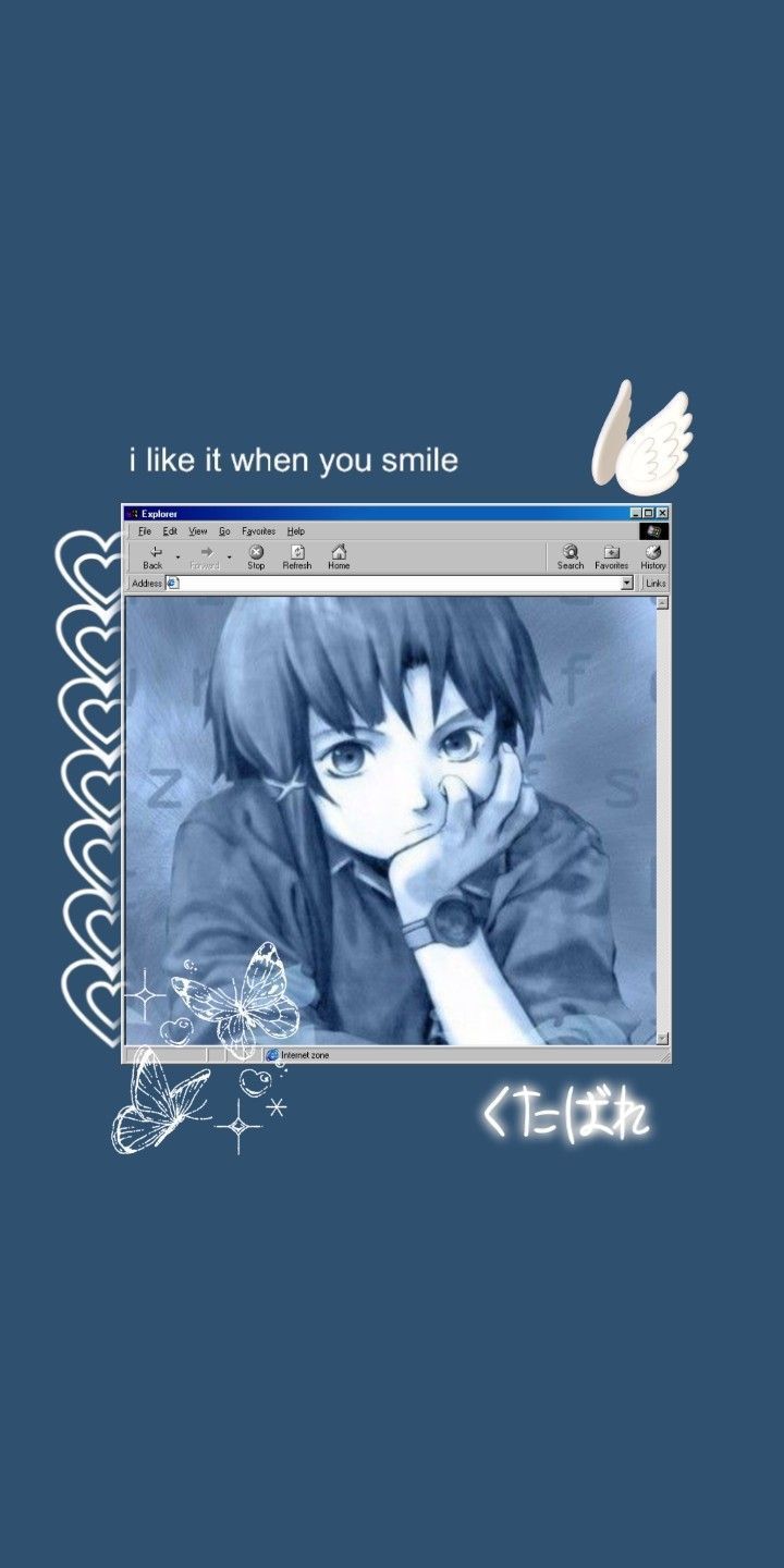720x1440 Lain Iwakura Serial Experiments Lain Wallpaper