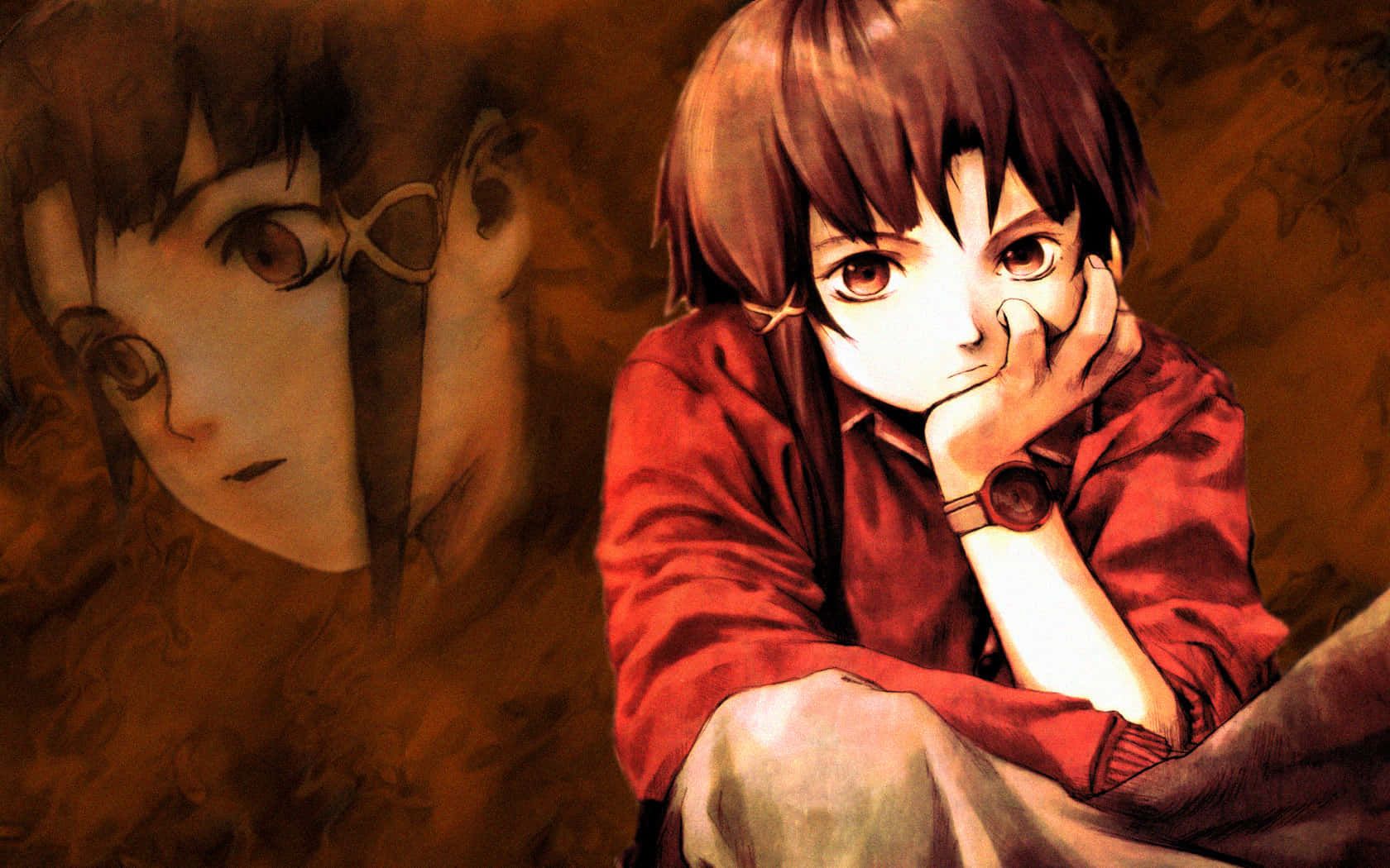 1680x1050 Download “Exploring the Digital World with Serial Experiments Lain” Wallpaper