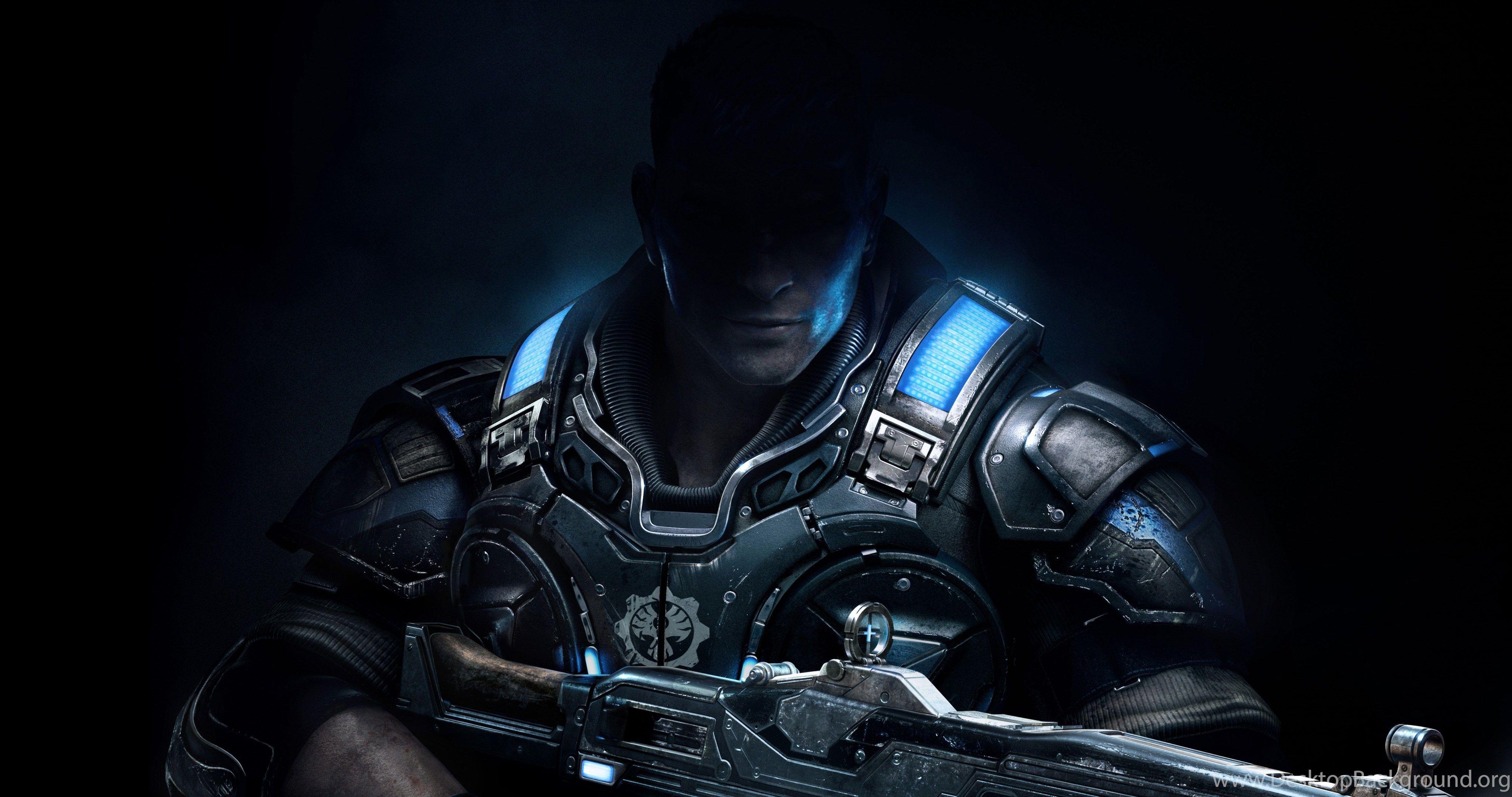 4096x2160 Gears Of War 4 2016 Video Game Wallpaper Full HD 8192x3072. Desktop Background