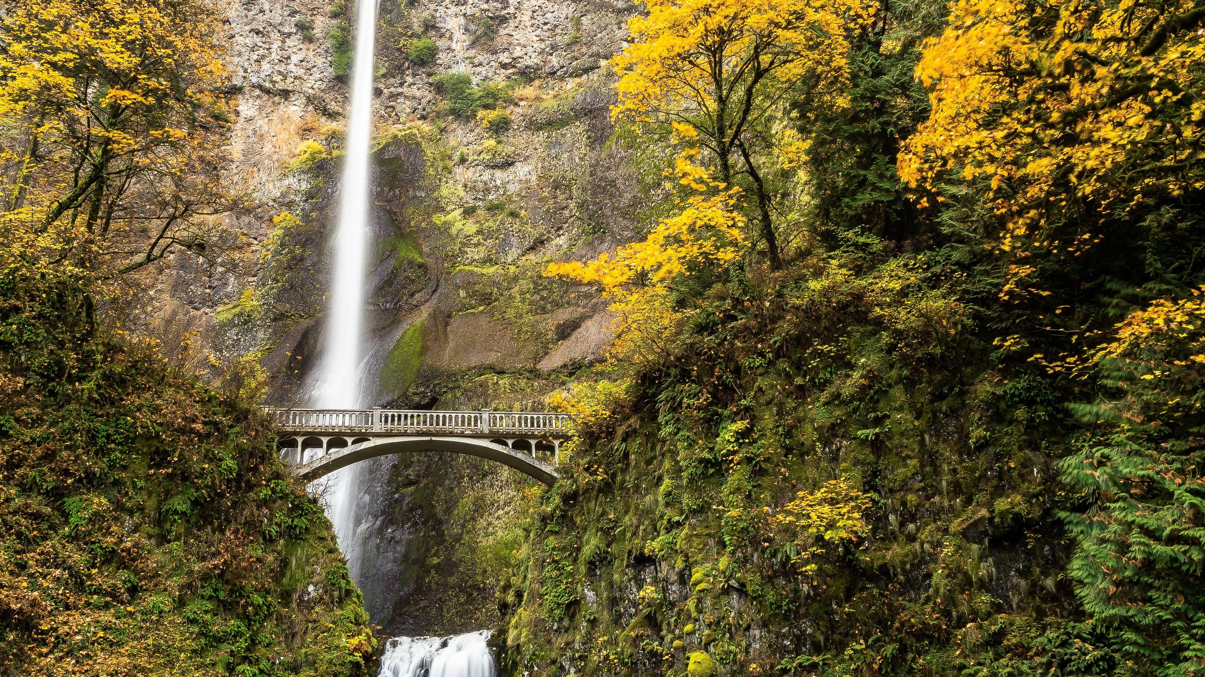 3840x2160 Multnomah Falls Wallpaper. Gravity Falls