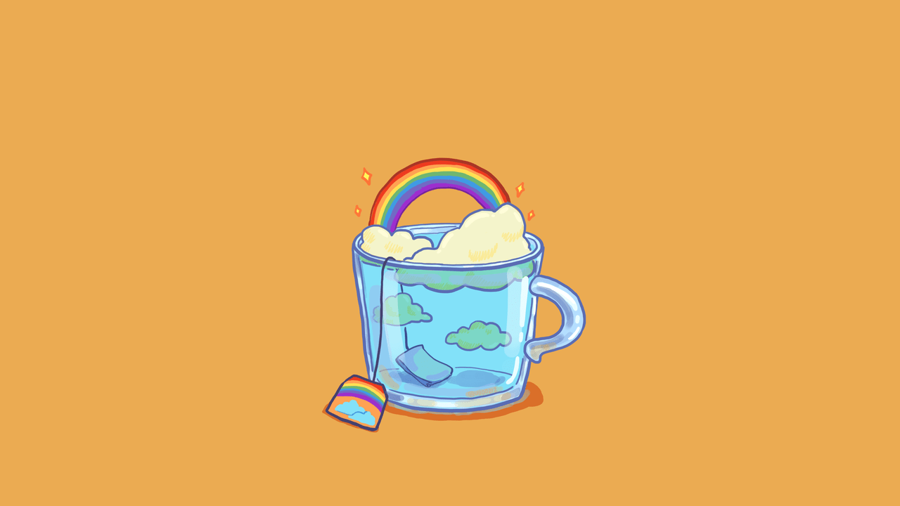 1280x720 Uyoo - [ Wallpaper of Cup Illustrations Series ] Phone. in 2020