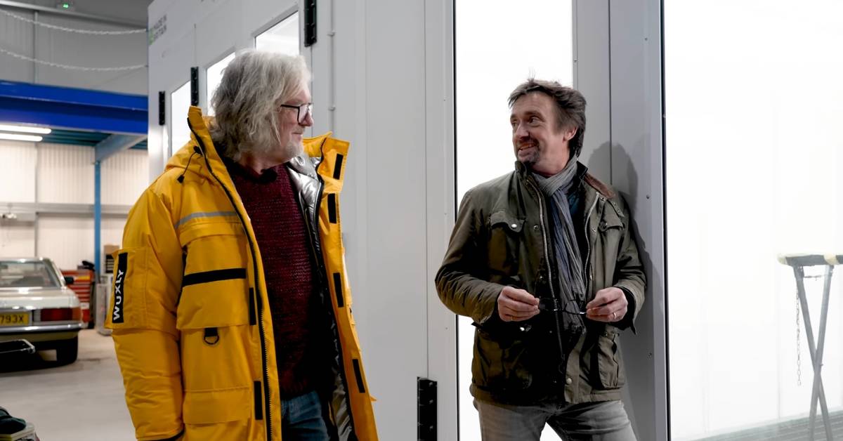 1200x628 James May's Special Project Leads Him To Richard Hammond's New Workshop
