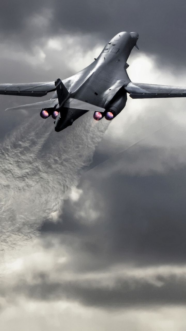 720x1280 Phone wallpaper: Rockwell B 1 Lancer, Military, Bombers 1092855