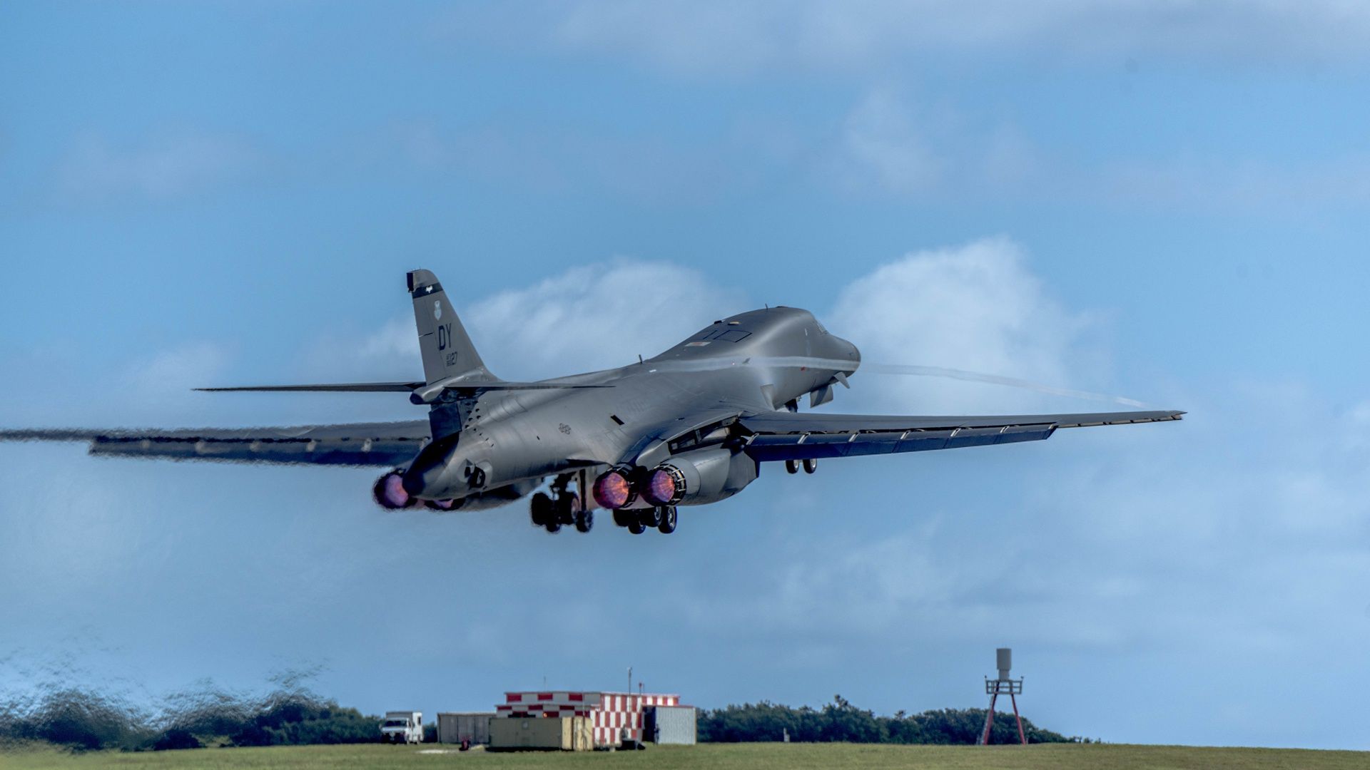 1920x1080 Wallpaper Lancer, B 1B, UNITED STATES AIR FORCE, Rockwell B 1 Lancer, With Variable Sweep Wing, Strategic Bomber, Rockwell International, Supersonic For Mobile And Desktop, Section авиация, Resolution 1920x1080