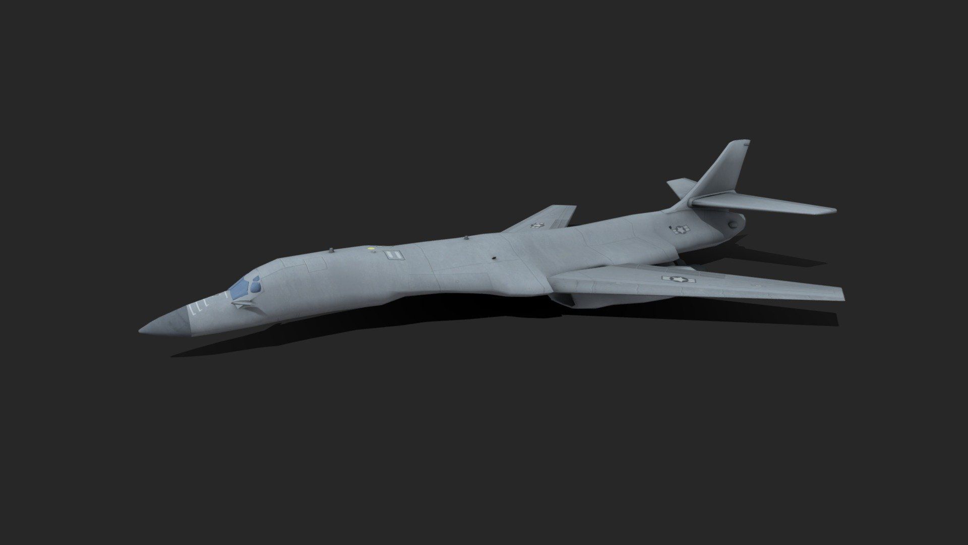 1920x1080 Rockwell B 1 Lancer Free 3D Model By MaX3Dd [75468a6]