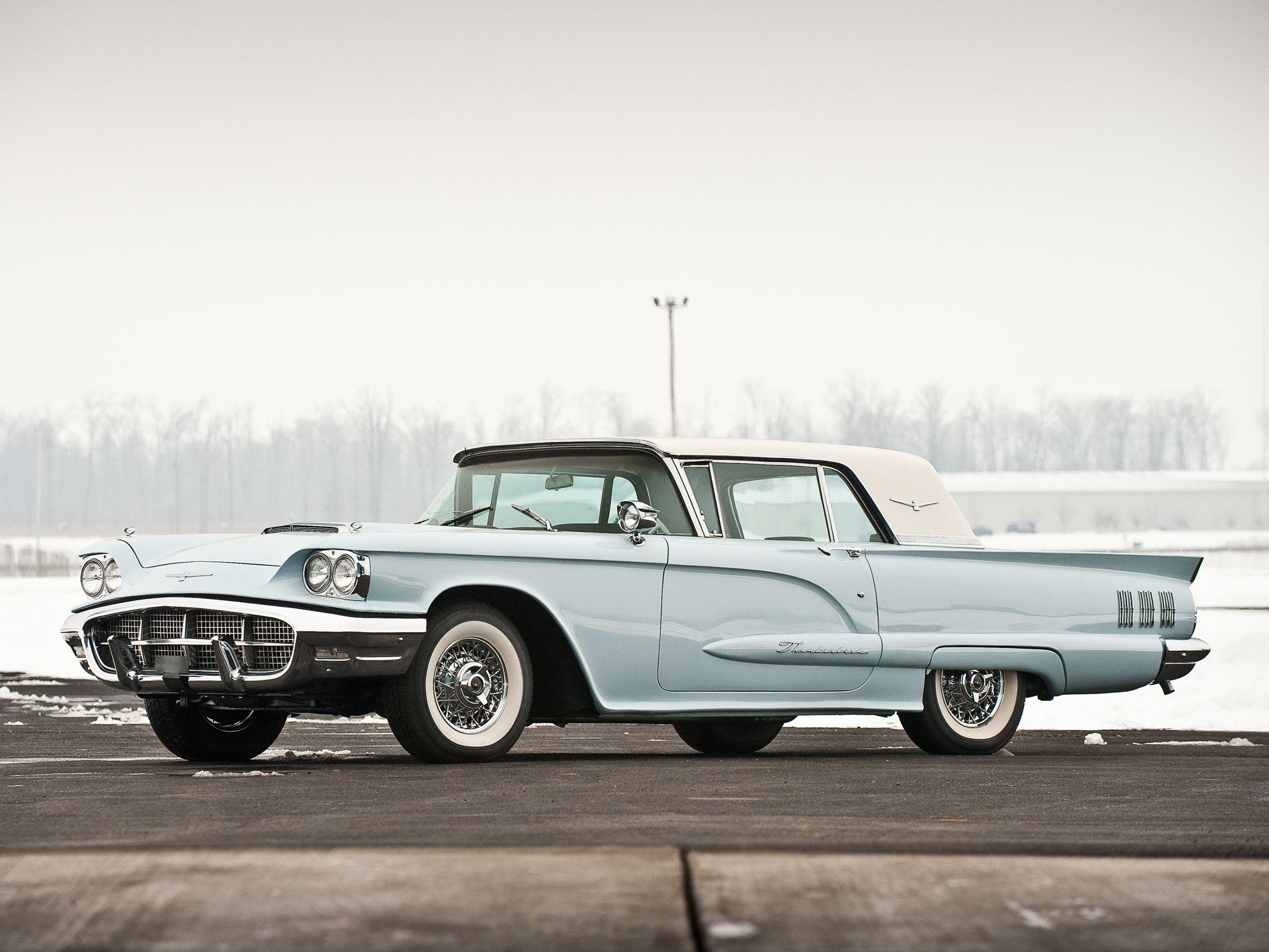 2048x1536 Classic Cars image Ford Thunderbird Hartop Coupe 1960. HD wallpaper