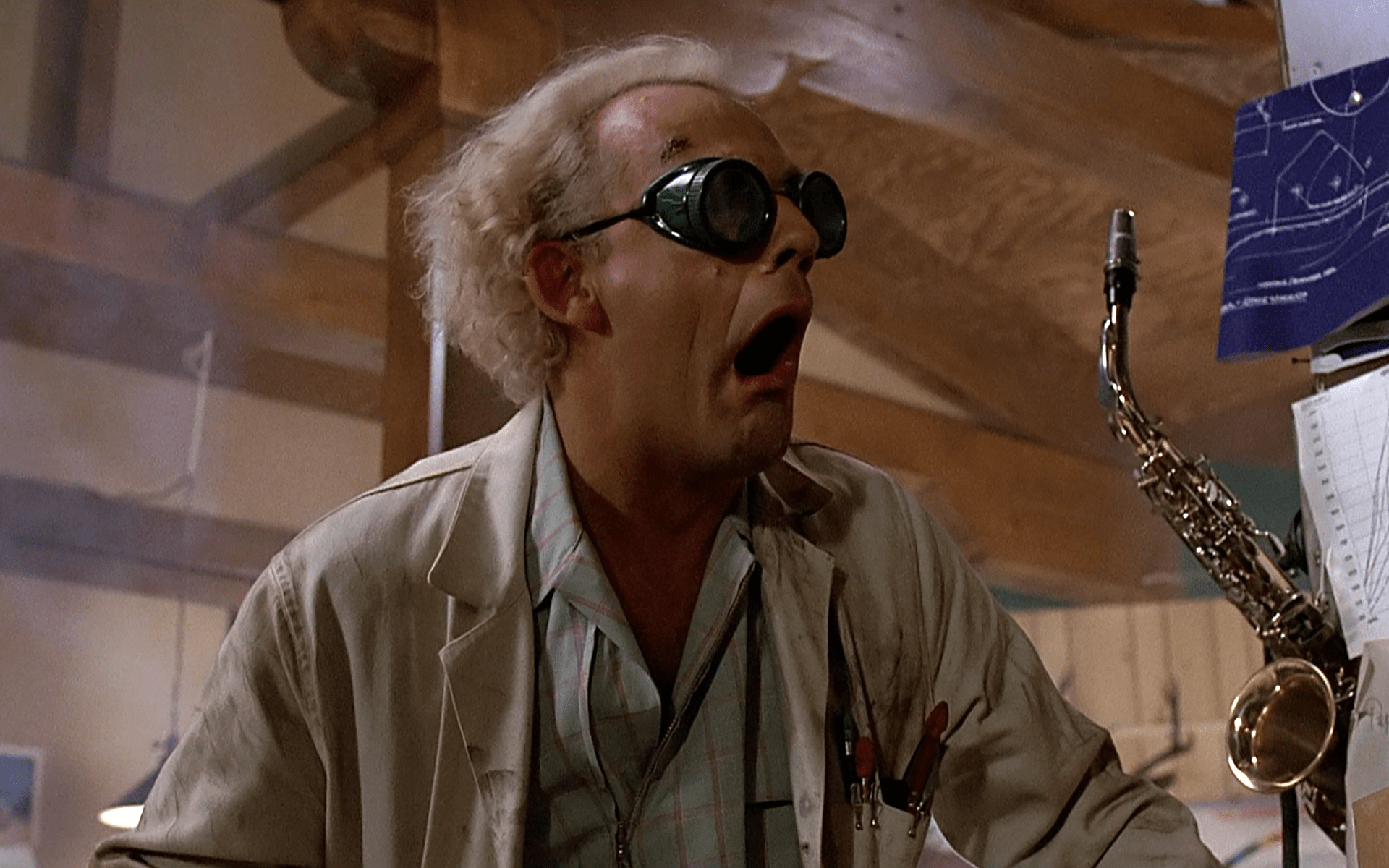 1920x1200 Dr. Emmett Brown HD Wallpaper