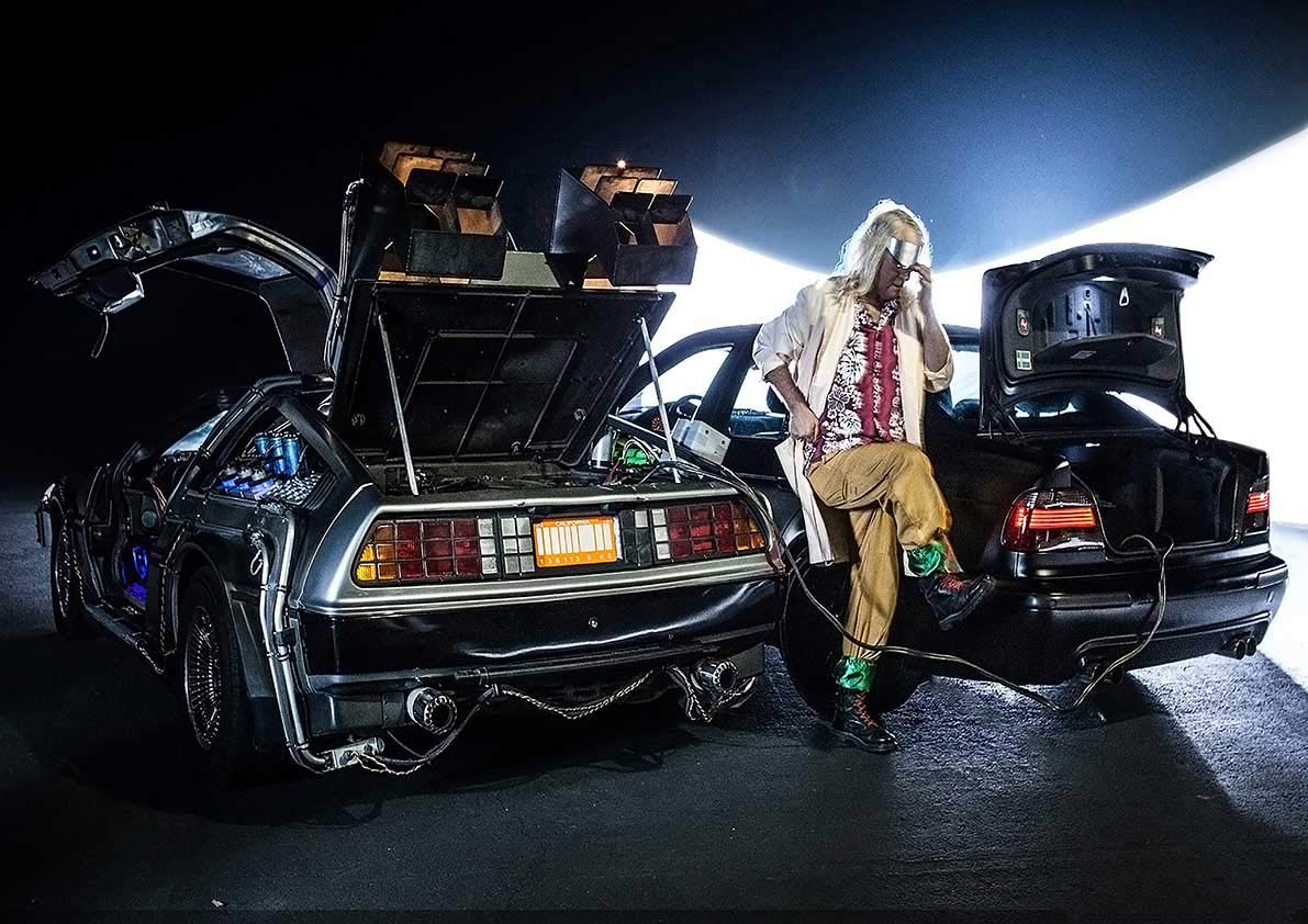 1191x842 Delorean Doc Emmett Brown Back to the Futur Wall Art poster : Amazon.nl: Home & Kitchen