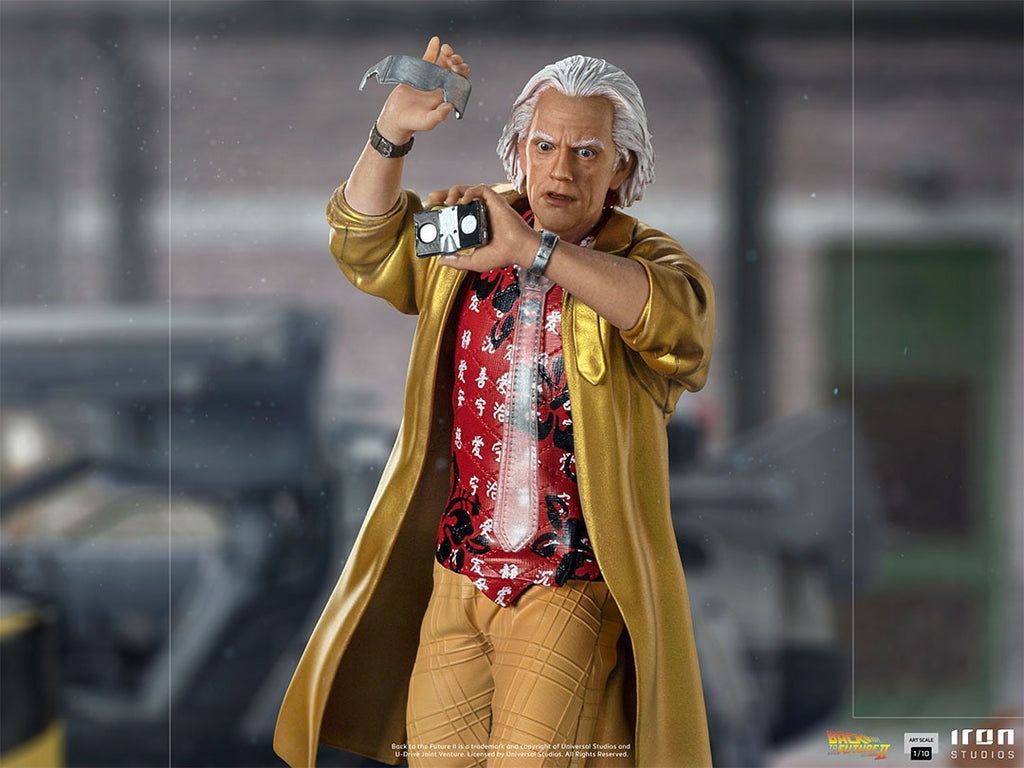1024x768 Doc Brown To The Future II Scale 1 10