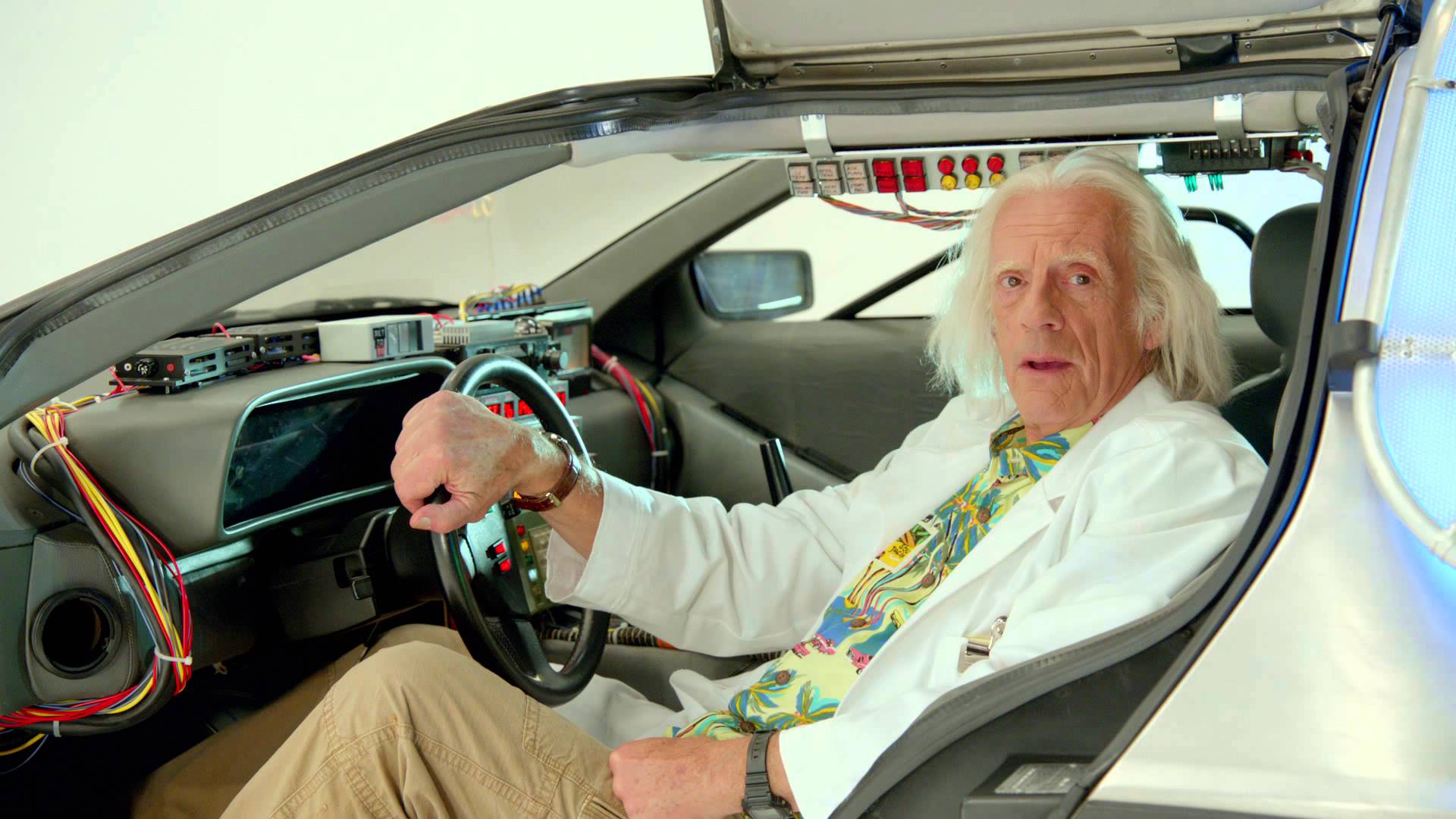 1920x1080 Christopher Lloyd Returns as Doctor Emmet Brown to Deliver a Special Message in Honor of 'Back to the Future Day'