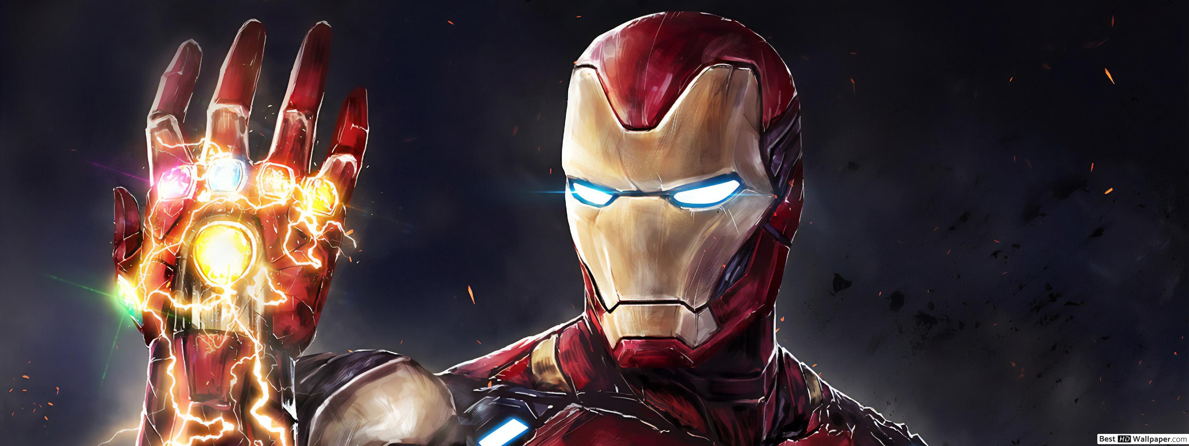 3840x1440 I am Iron Man HD wallpaper download