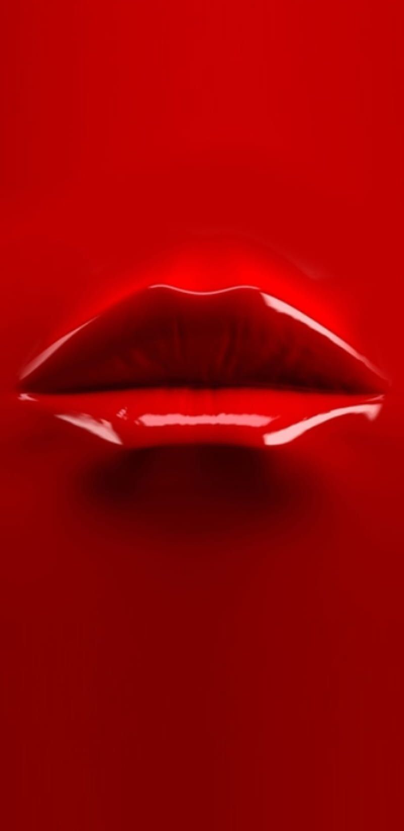 800x1644 Kiss me, red, lips, HD phone wallpaper
