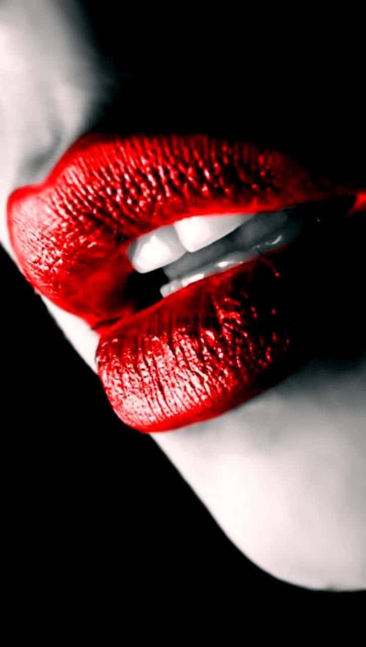 725x1280 Cherry Lipstick Wallpaper