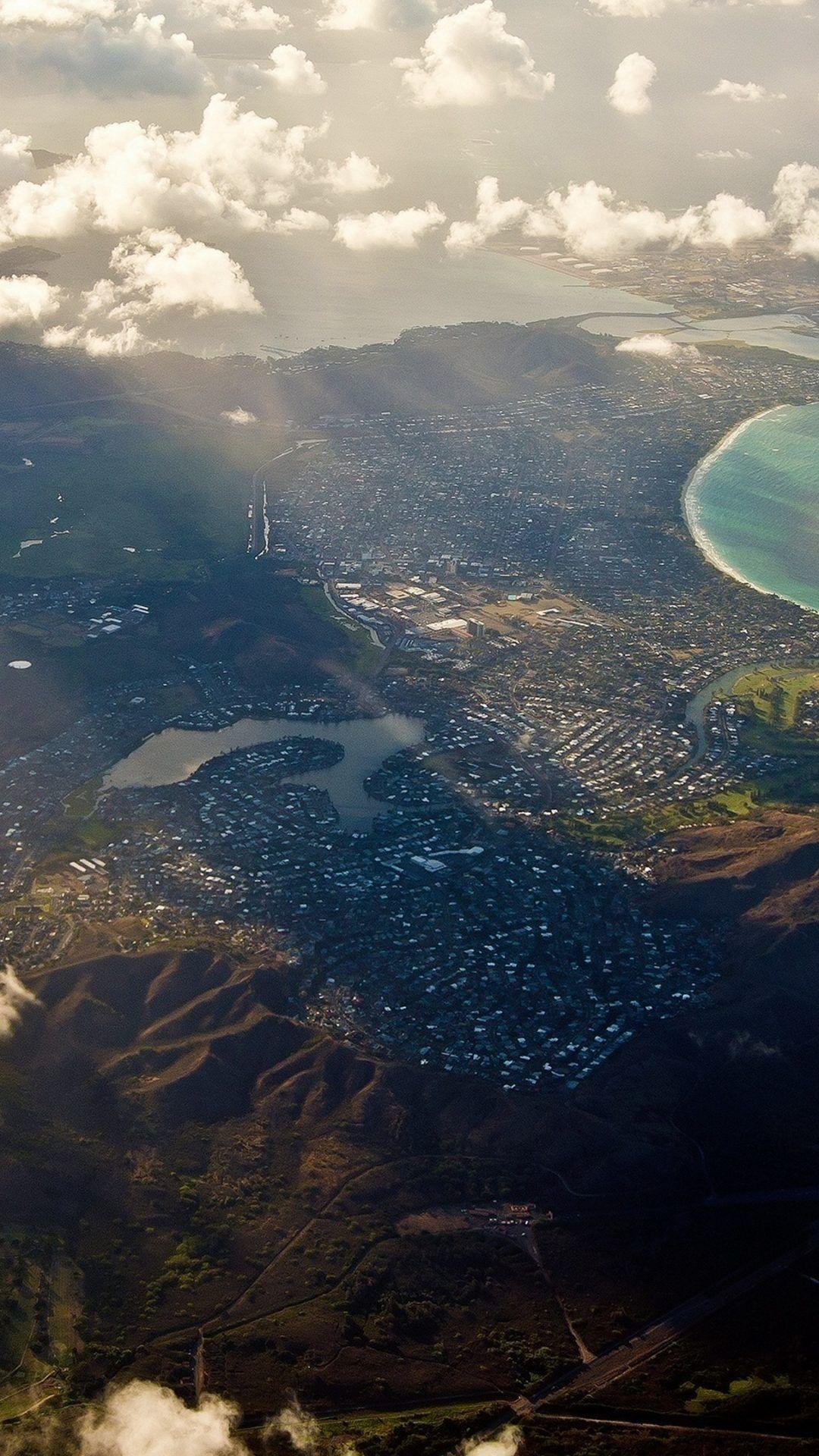 1080x1920 City Aerial View 4K Wallpaper Background. HD Wallpaper Background
