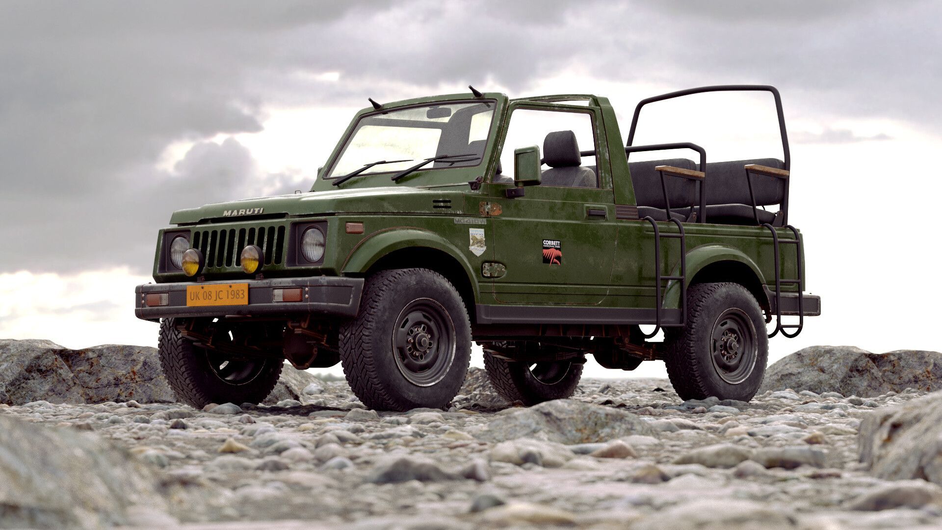 1920x1080 Maruti Gypsy