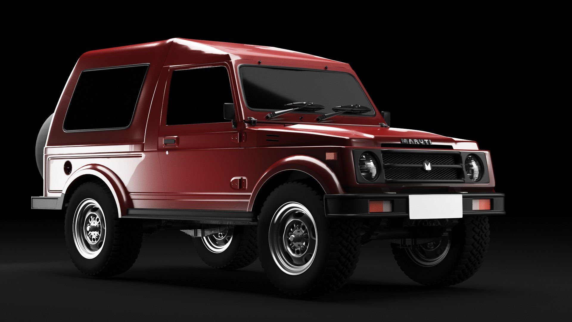 1920x1080 Maruti Gypsy 3D Model