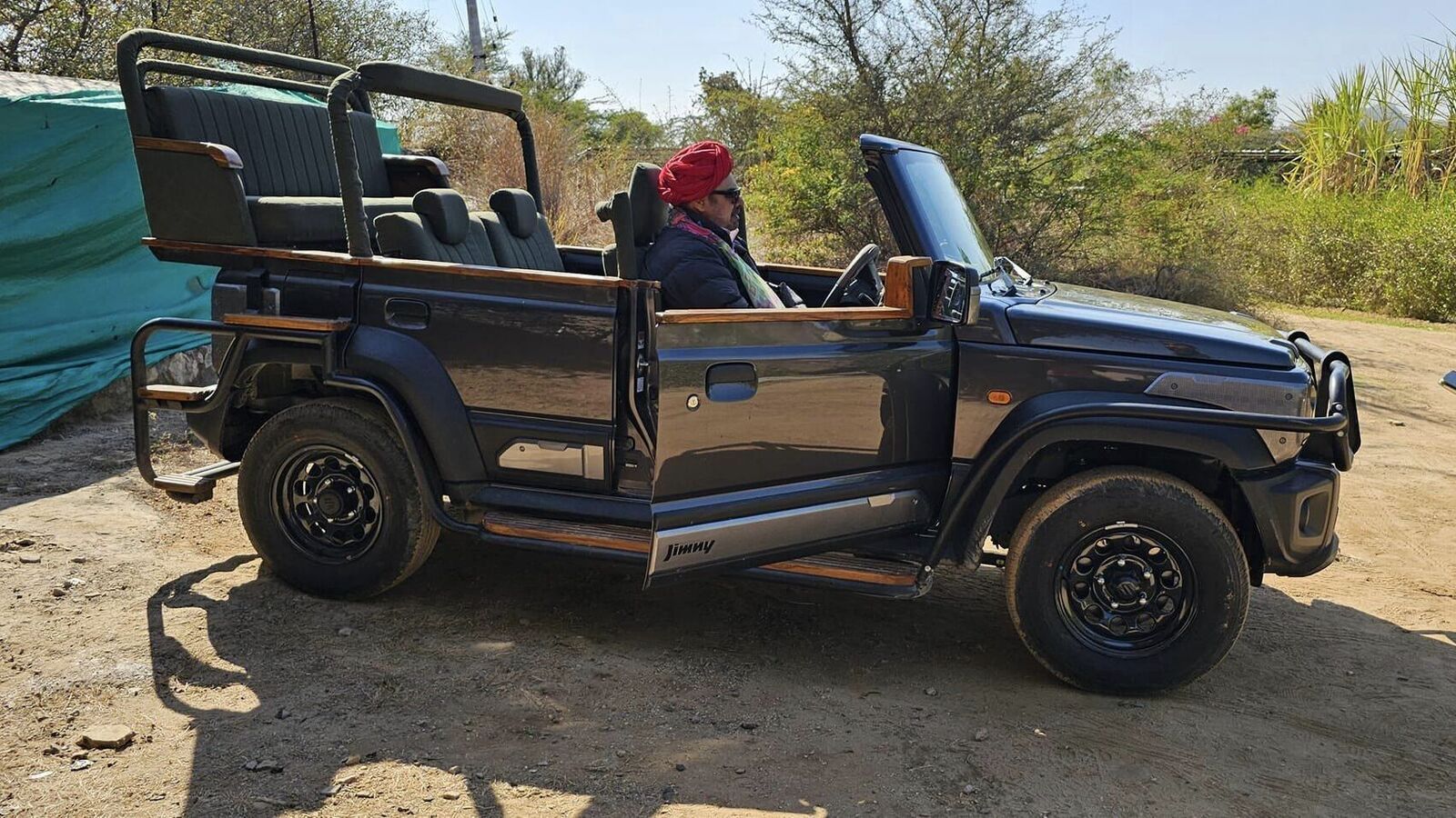 1600x900 Modified Open Top Maruti Jimny Replaces The Gypsy For Forest Safari In Rajasthan