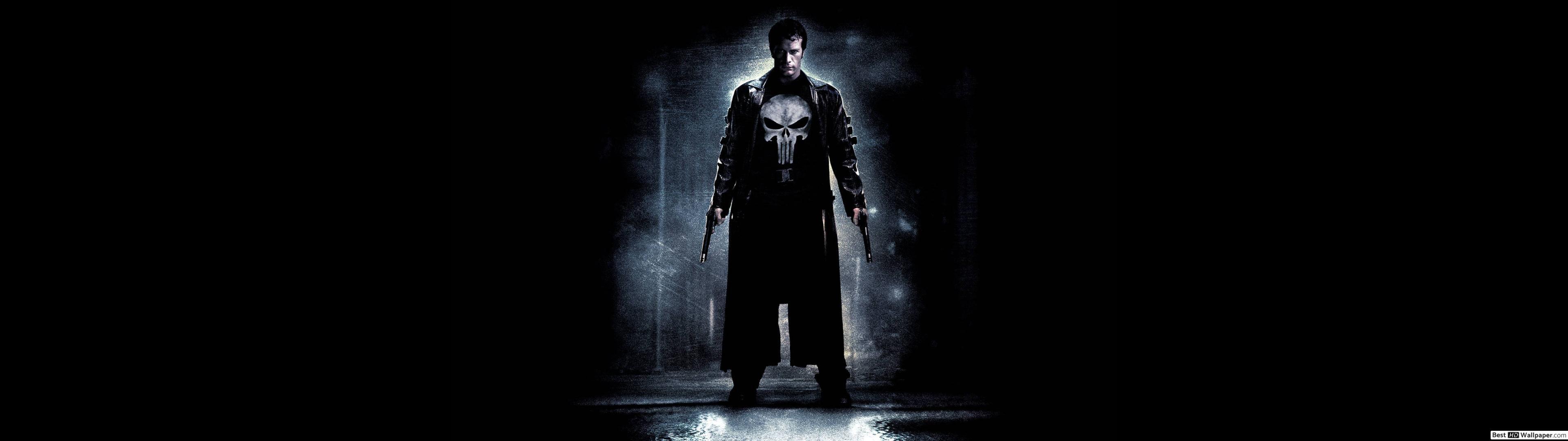 3840x1080 The punisher HD wallpaper download