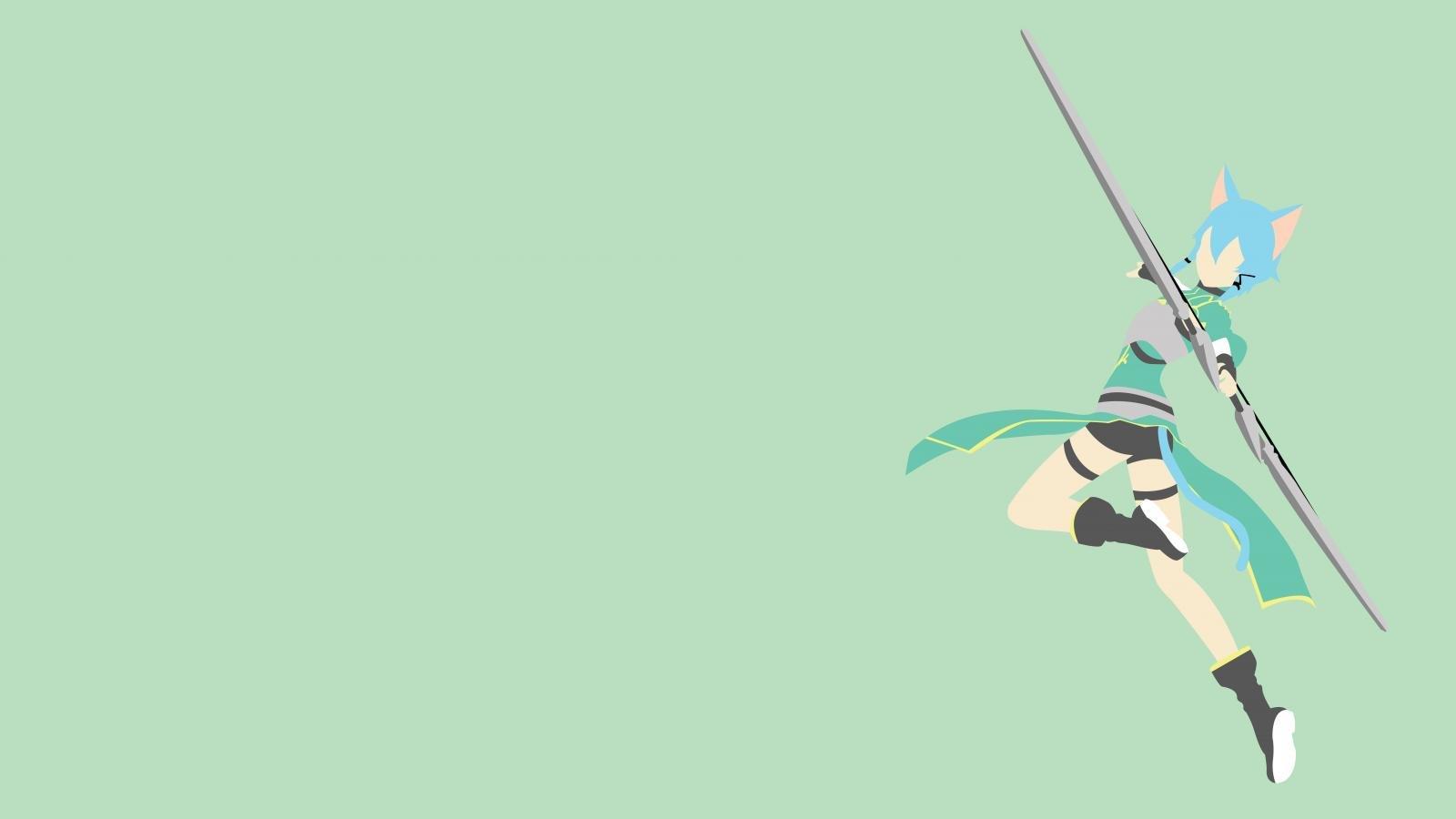1600x900 Sinon (SAO) wallpaper 1600x900 desktop background