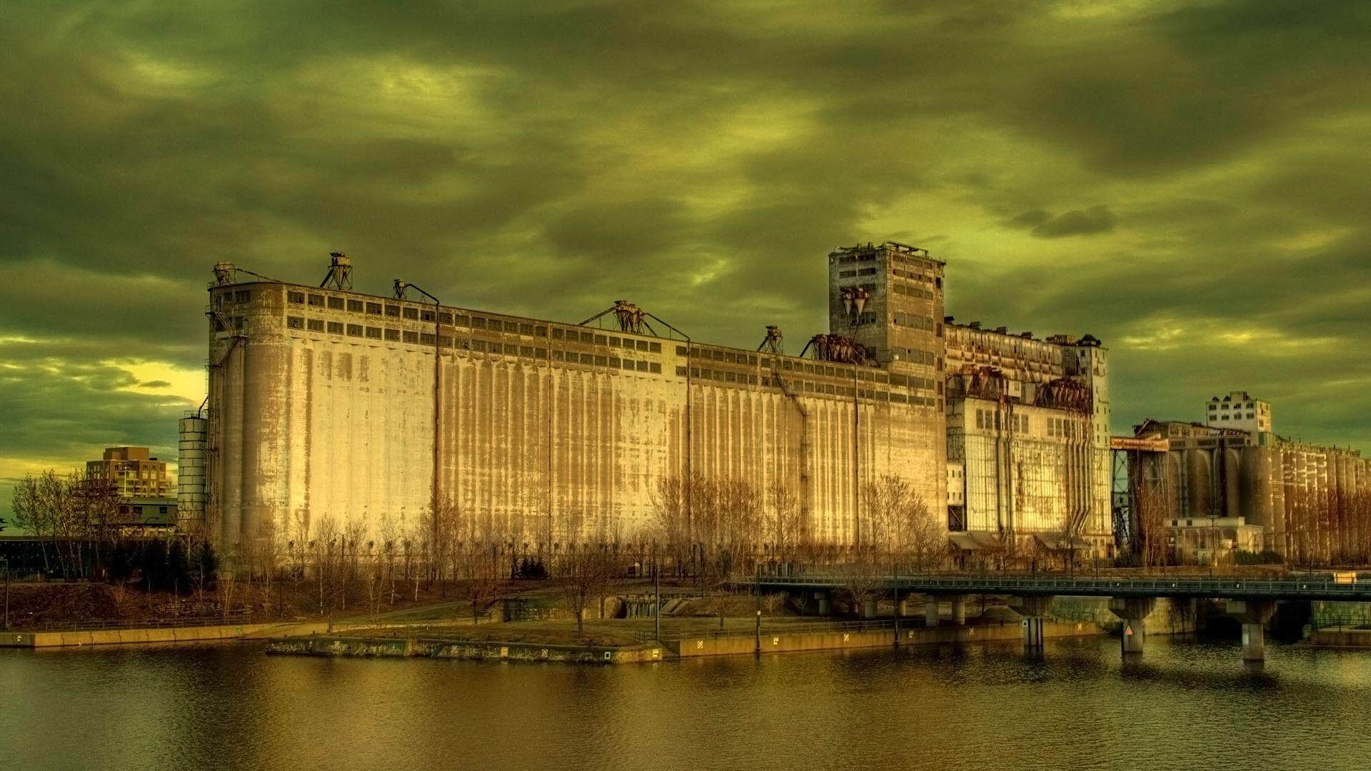 1920x1080 Old Port of Montreal Grain Silo No.5