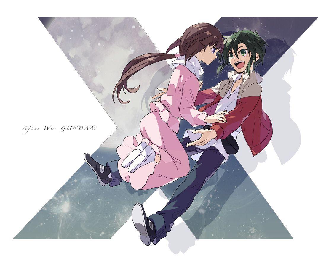 1100x865 Tiffa Adill Shinseiki Gundam X Anime Image Board