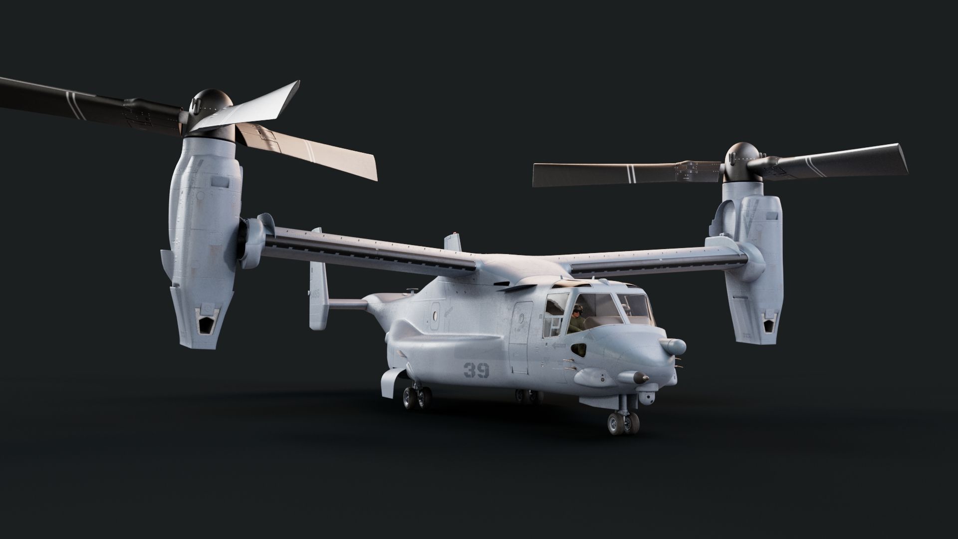 1920x1080 V 22 Osprey Military Aircraft 3D Models