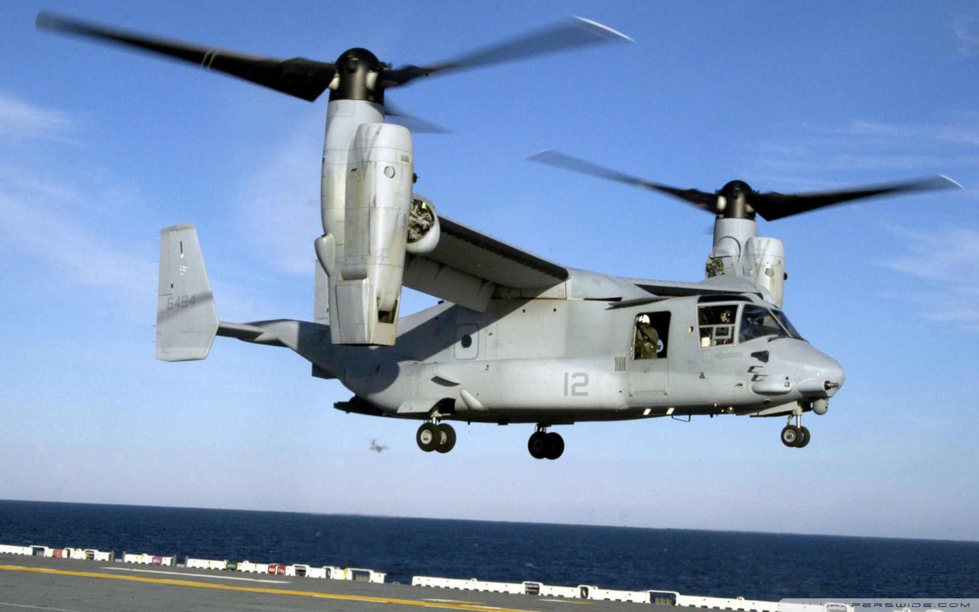 1920x1200 US Marine Corps V22 Osprey Helicopter Practices Touch And Go Landings On The USS Wasp 4K UHD Wallpaper for UltraHD Desktop and TV : Widescreen and UltraWide Display : Smartphone and Tablet Devices
