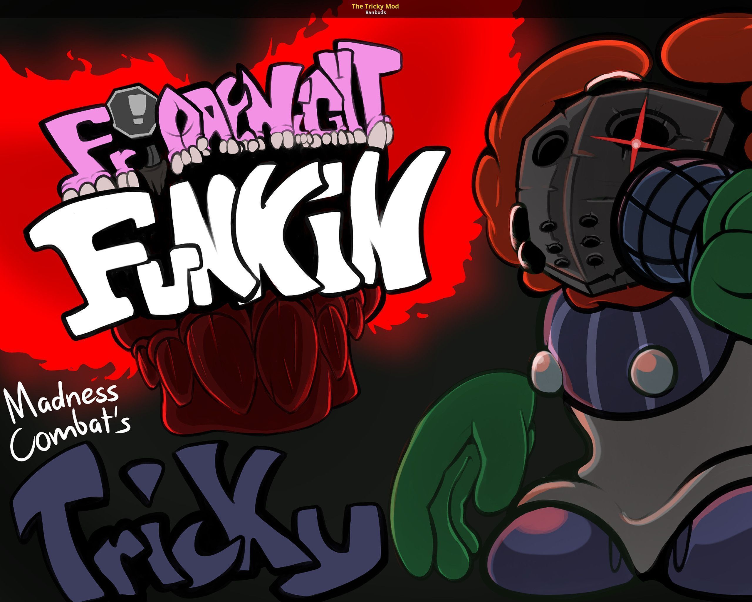 2560x2048 Tricky FNF Wallpaper