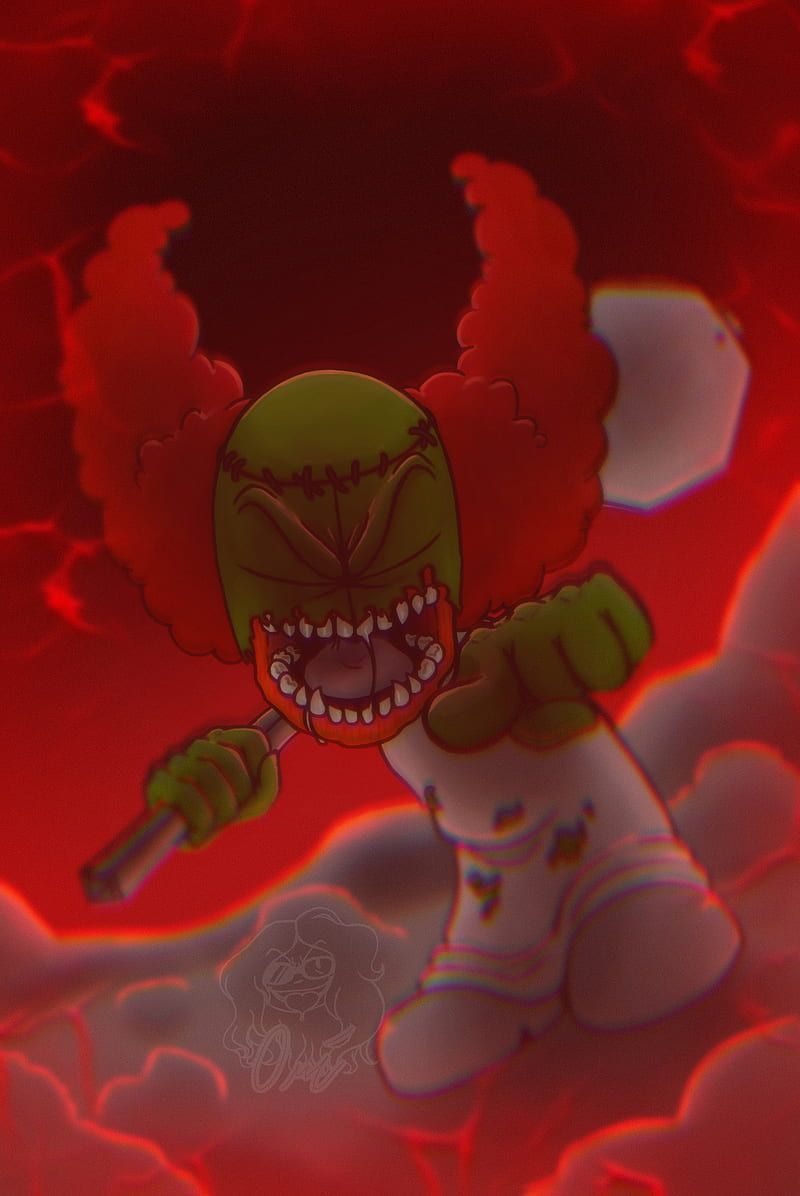 800x1196 HD tricky the clown wallpaper