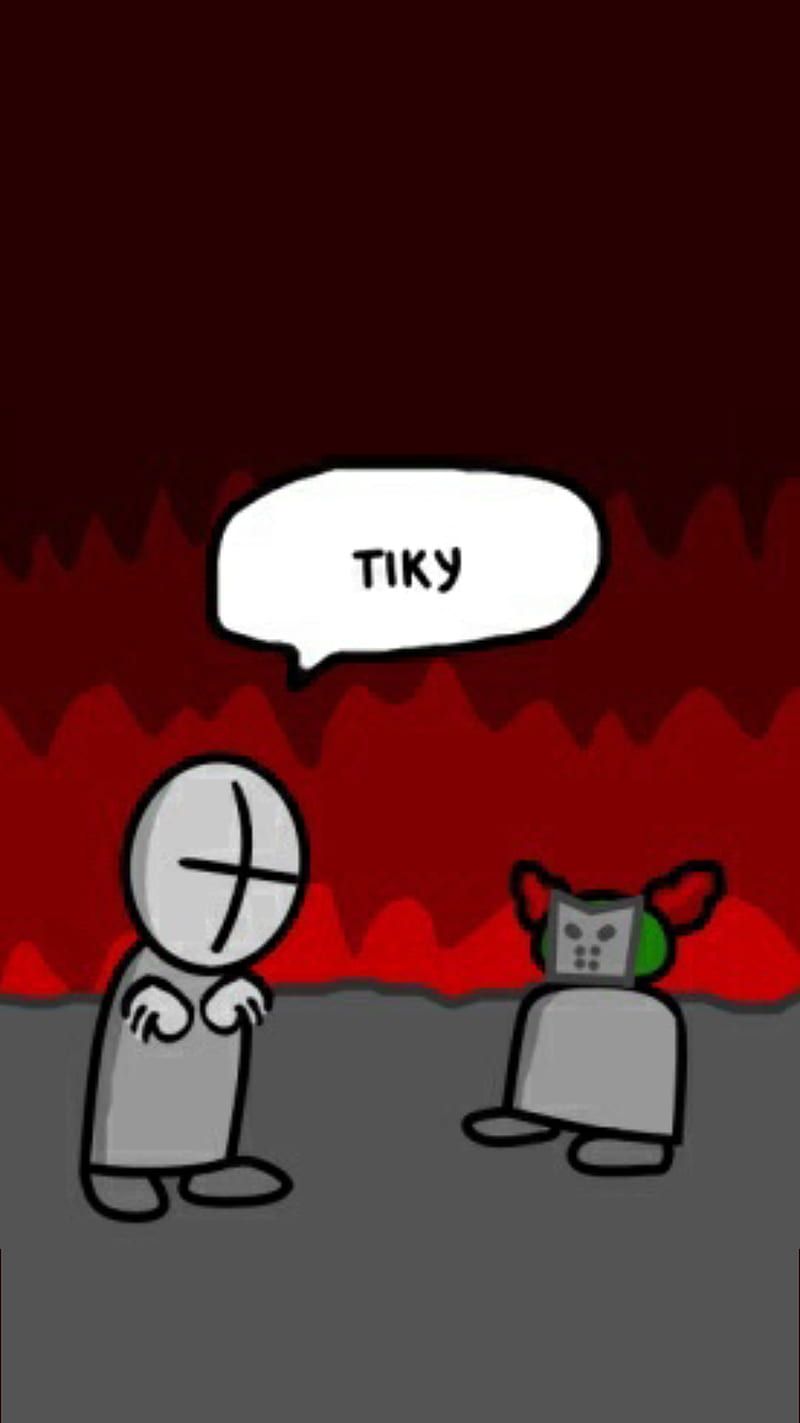 800x1423 TIKY, cookie, madness, mc, amogus, clown, friday night funkin, fnf, madness combat, HD phone wallpaper