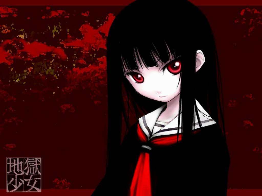 1024x768 Desktop Wallpaper hell girl Anime