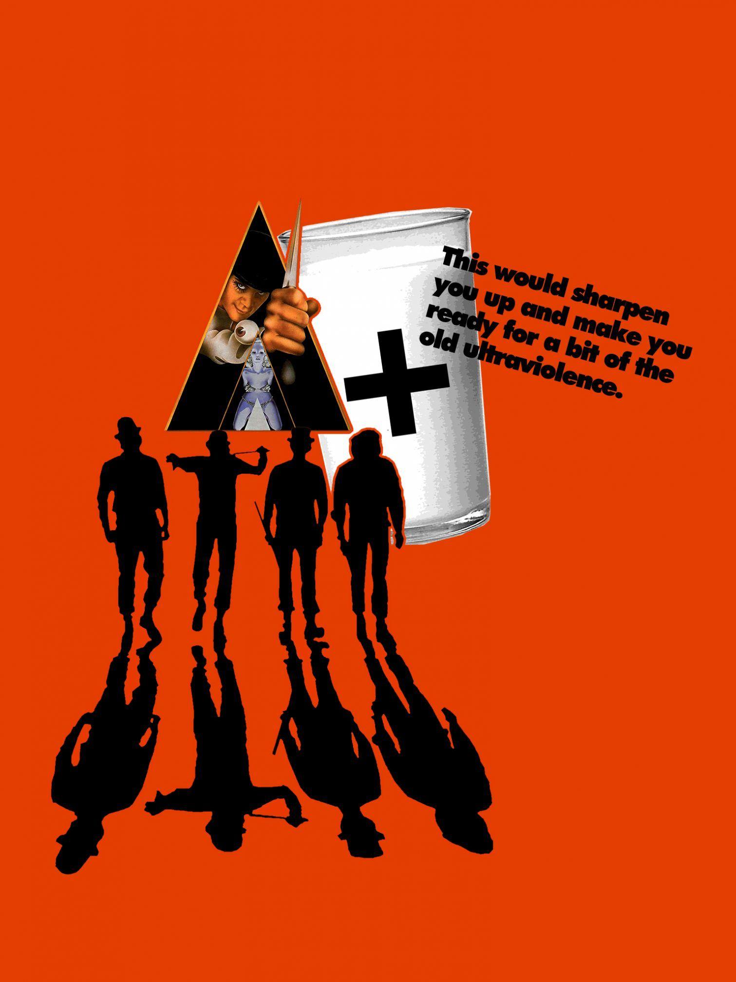1511x2015 Clockwork Orange iPhone Wallpaper