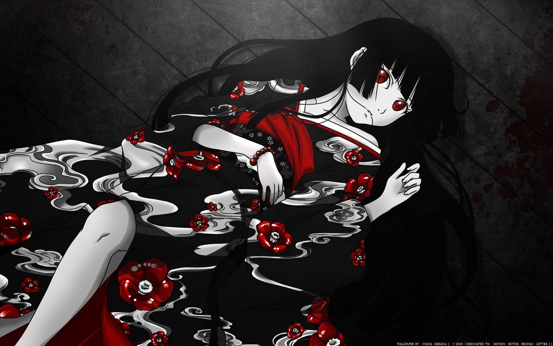 1920x1200 Ai Enma, Jigoku Shoujo (Hell Girl) HD Wallpaper & Background