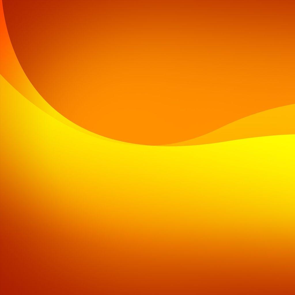 1024x1024 Orange and Yellow iPad Wallpaper
