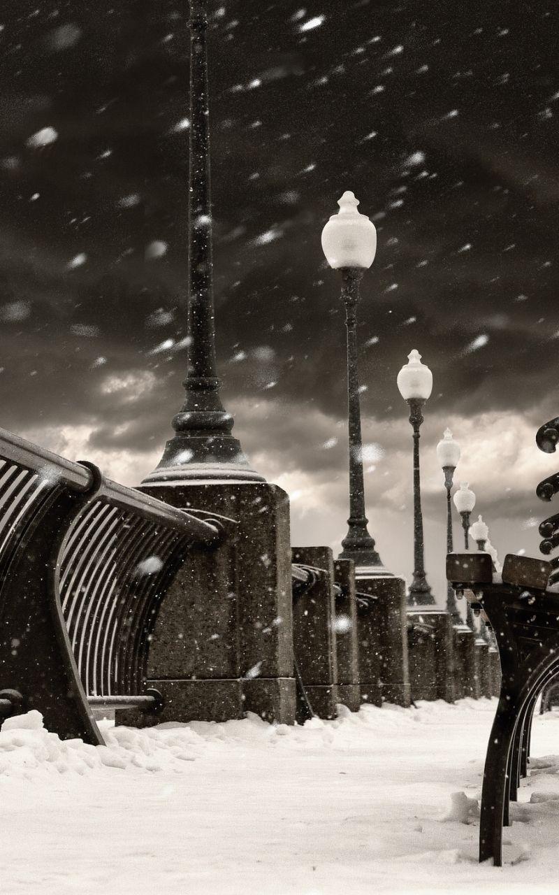 800x1280 Free download winter in montreal quebec canada city snow photo
