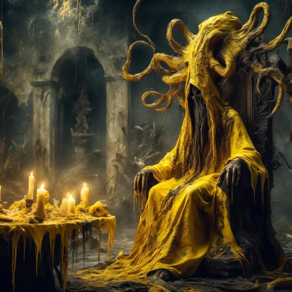 1024x1024 The King in Yellow God Hastur Summons Undead Pri