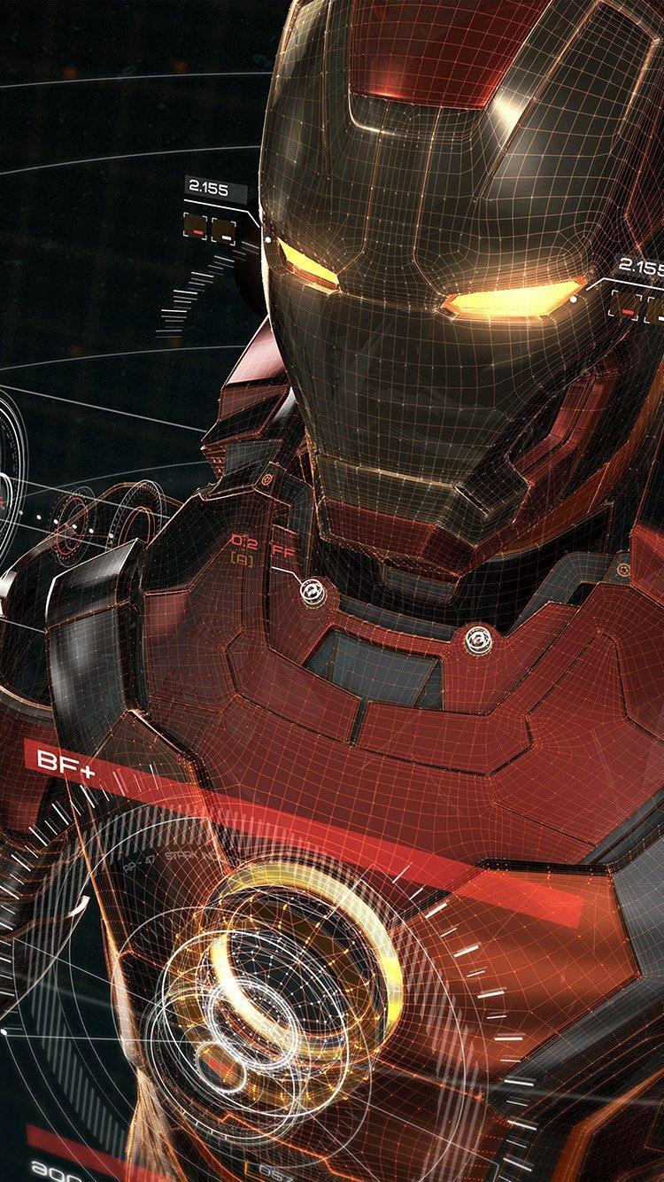 750x1334 Dope looking Iron Man Wallpaper I found