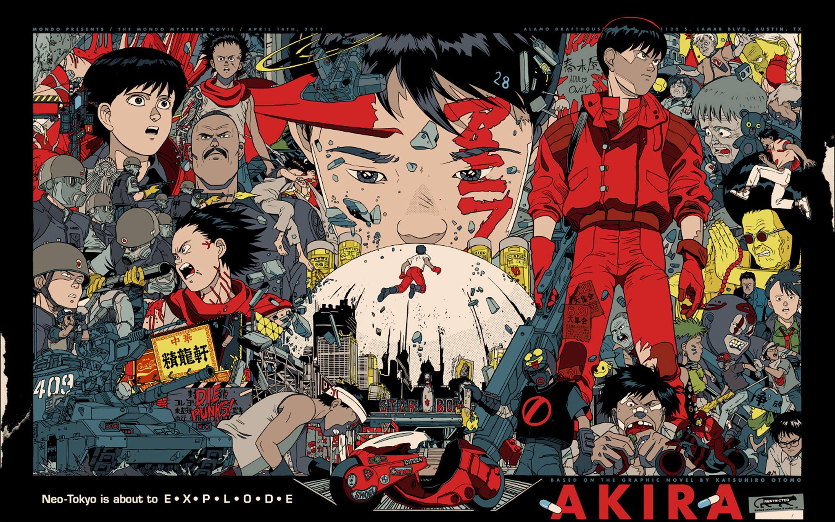 Akira Movie Poster Wallpapers - Top Free Akira Movie Poster Backgrounds -  WallpaperAccess