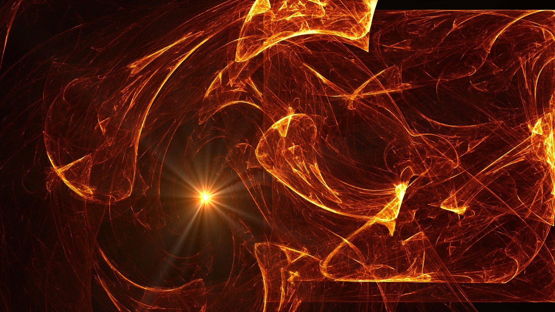 1920x1080 Cool Orange Wallpaper