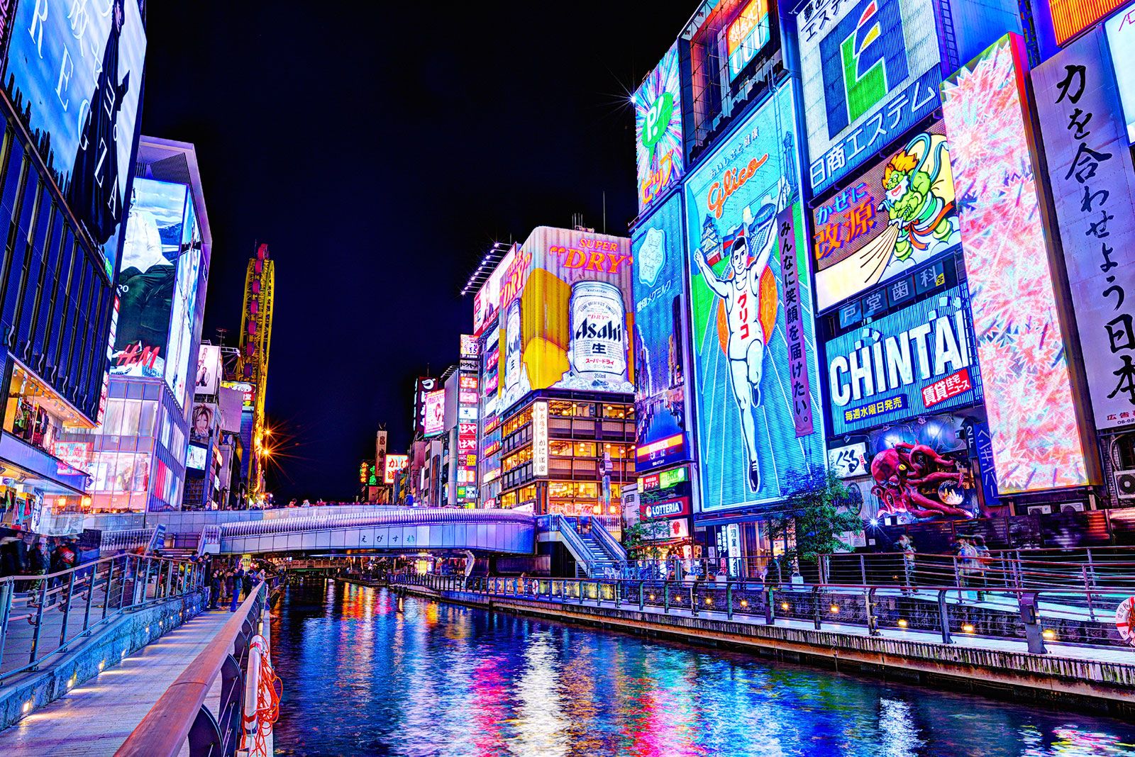 1600x1068 The Neon Lights of Dotonbori