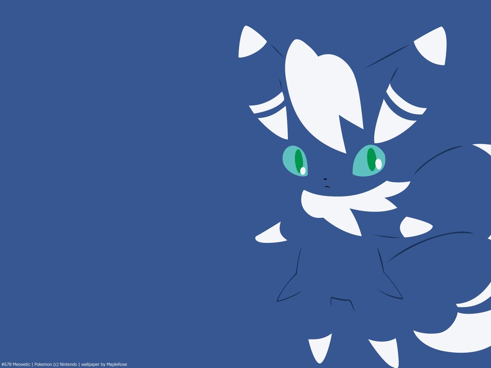 1600x1200 Meowstic. PokéWalls
