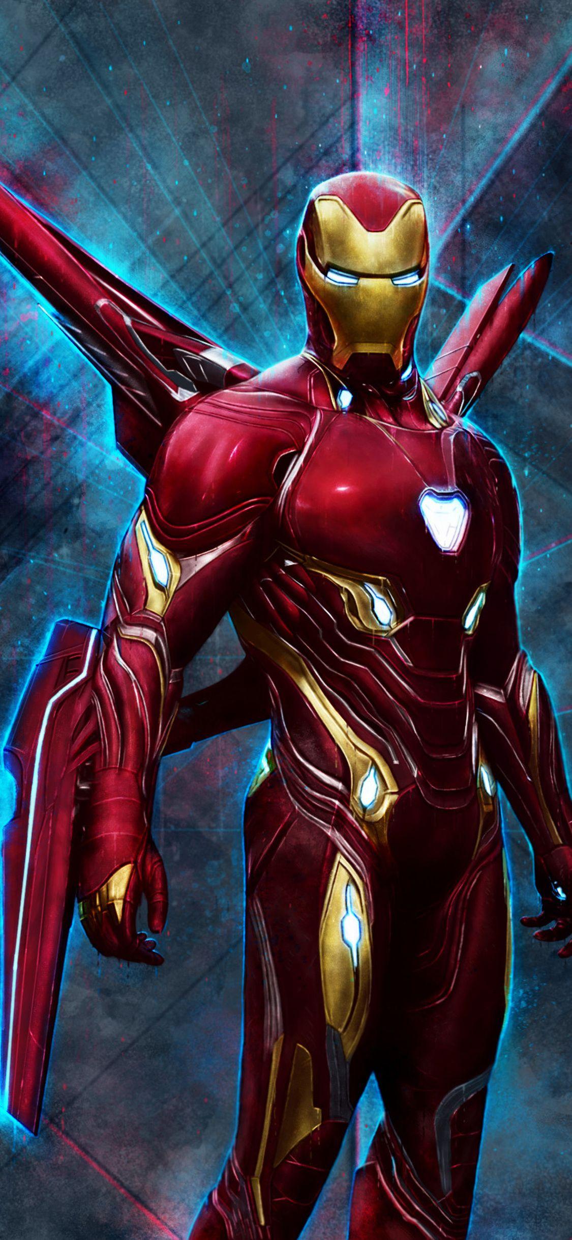 1125x2436 Iron Man Bleeding Edge Armor Man Endgame Suit, HD