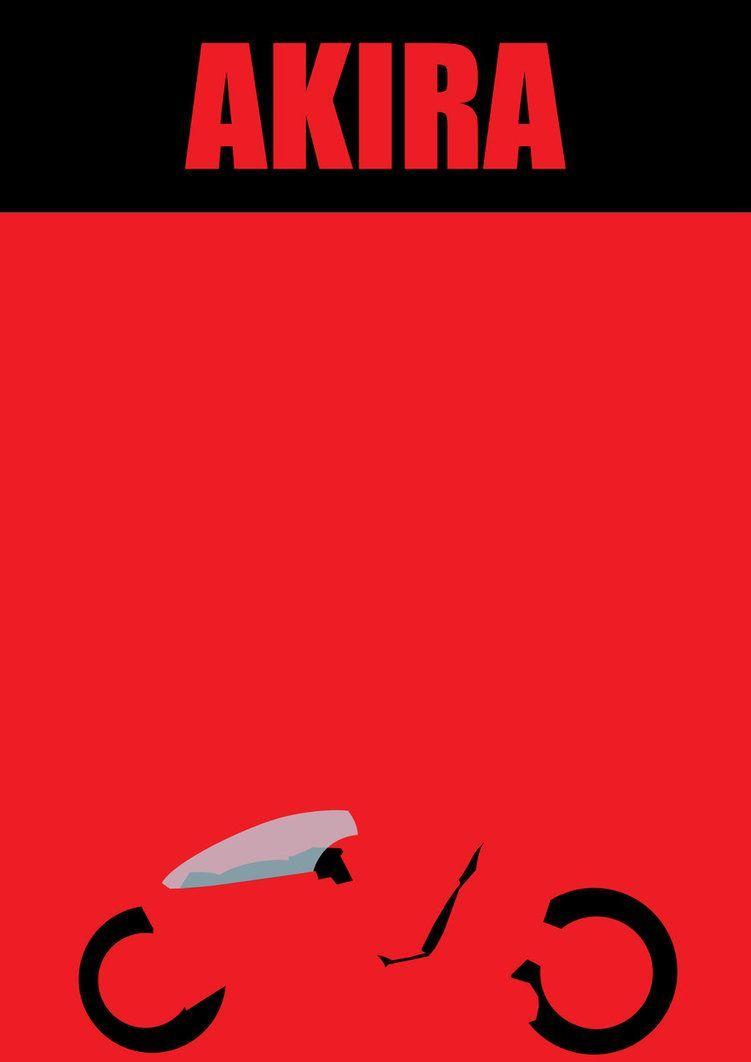 751x1062 Akira (1988) Minimal Movie Poster by chris3290 #amusementphile