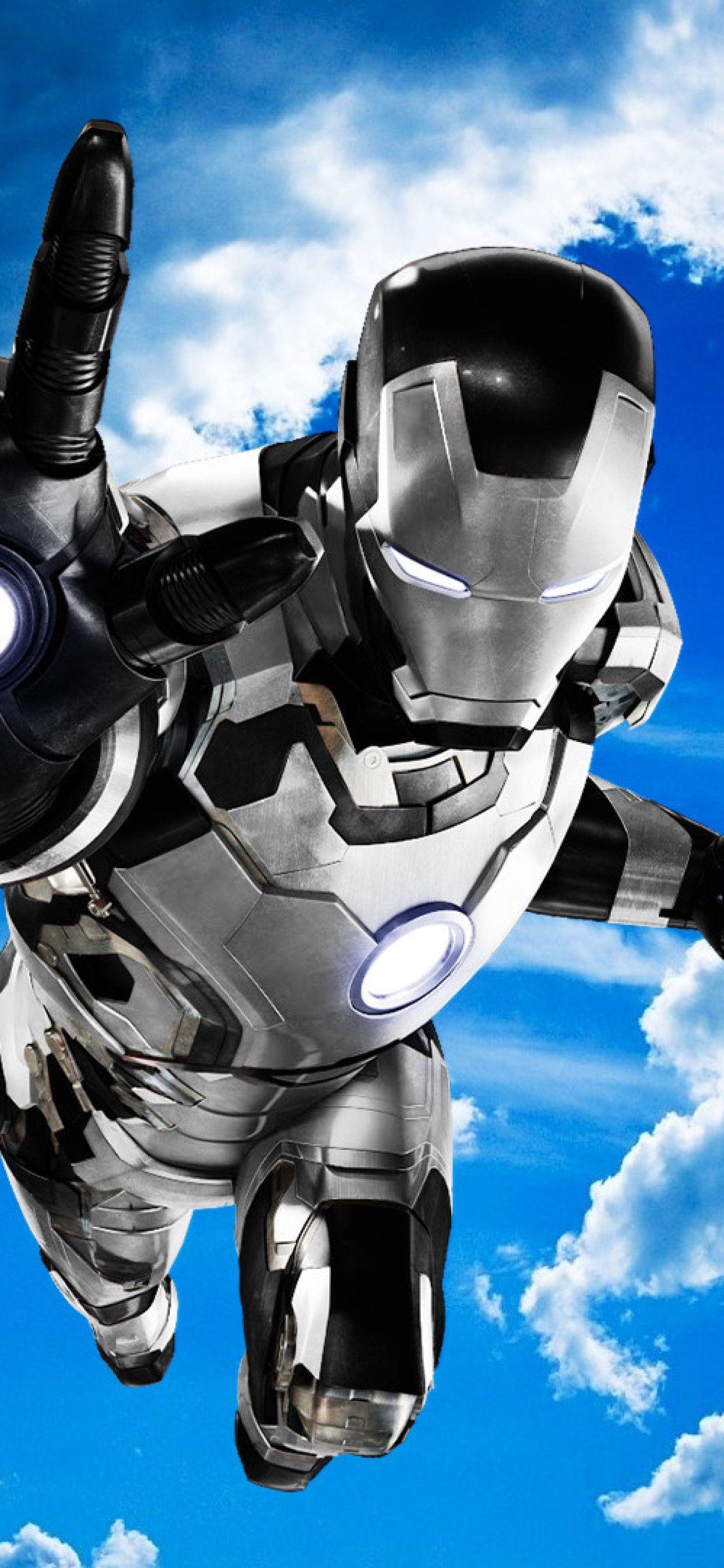 1242x2688 Iron Man Mark 42 Black And White iPhone XS MAX HD 4k
