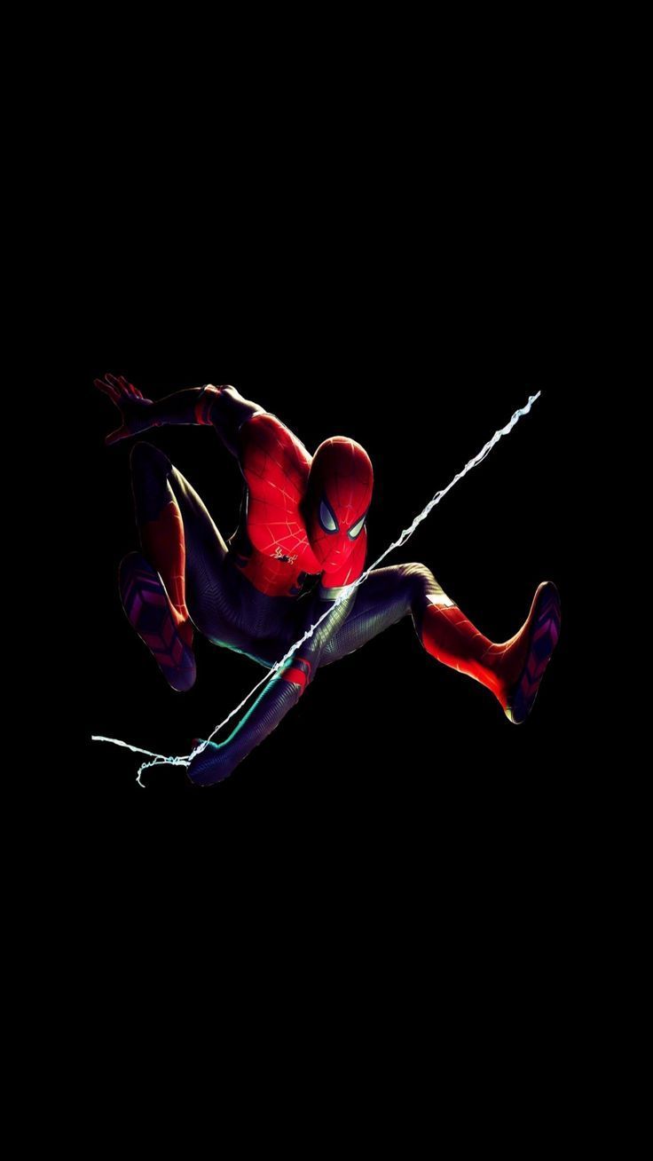 736x1308 Spiderman dark wallpaper