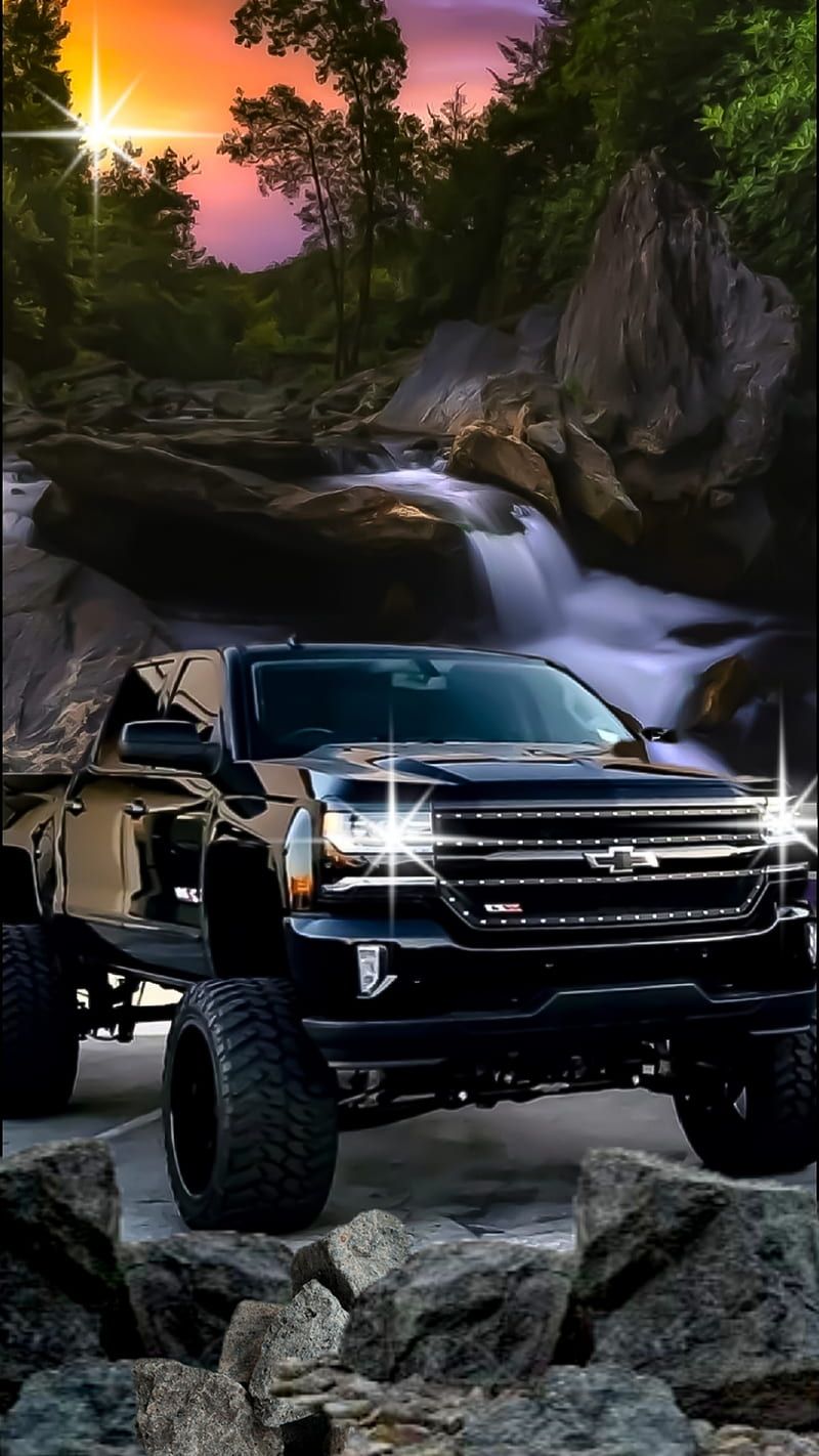 800x1422 Silverado, chevy, truck, trucks, HD phone wallpaper
