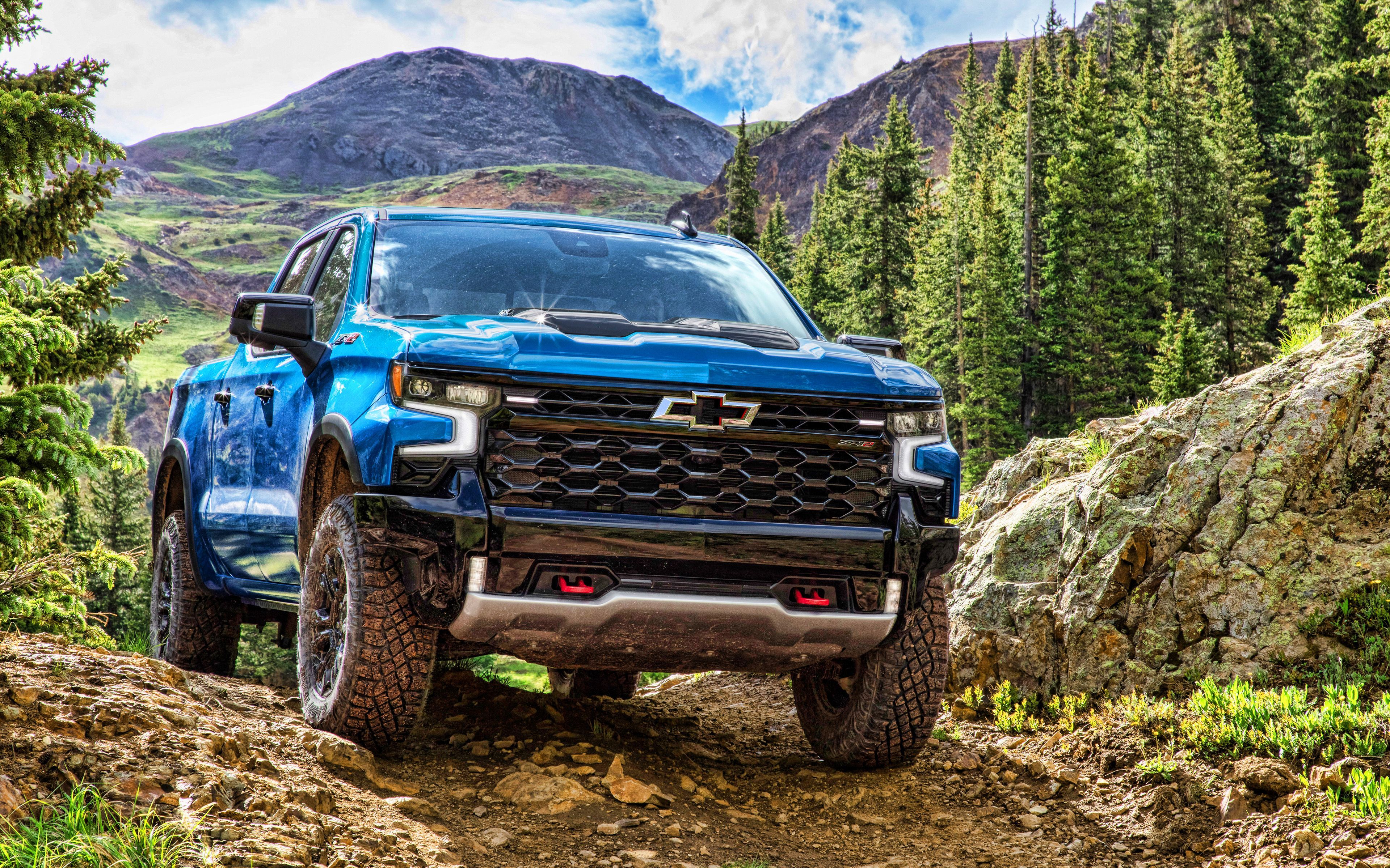 3840x2400 Chevrolet Silverado 2024 Wallpaper