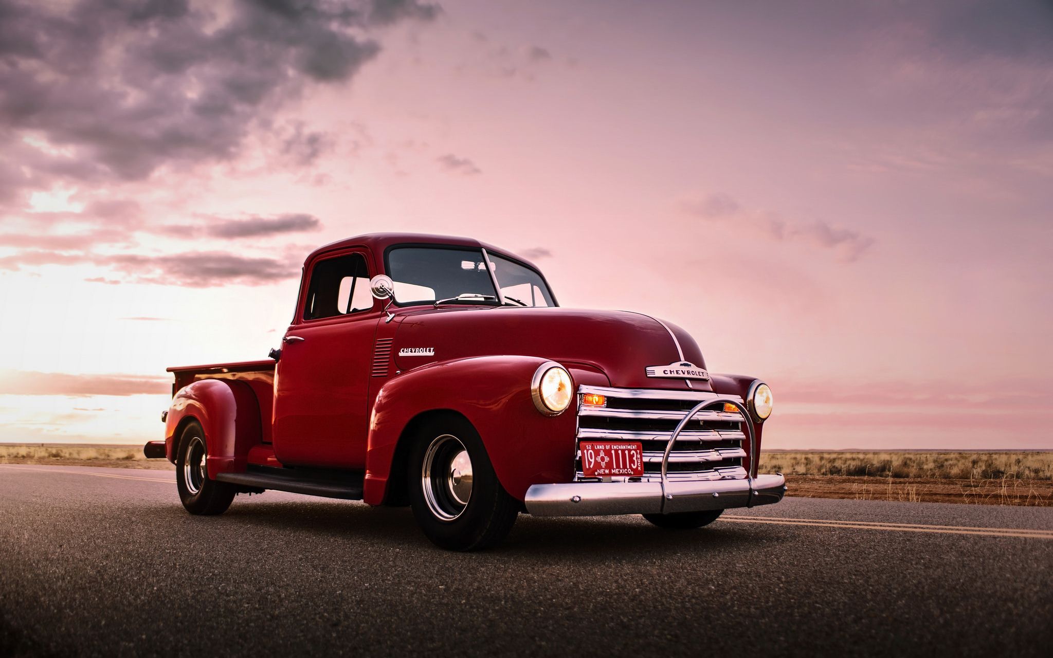 2048x1280 Wallpaper car, Chevrolet, retro, old, pickup, lunchbox photoworks for mobile and desktop, section chevrolet, resolution 2048x1280