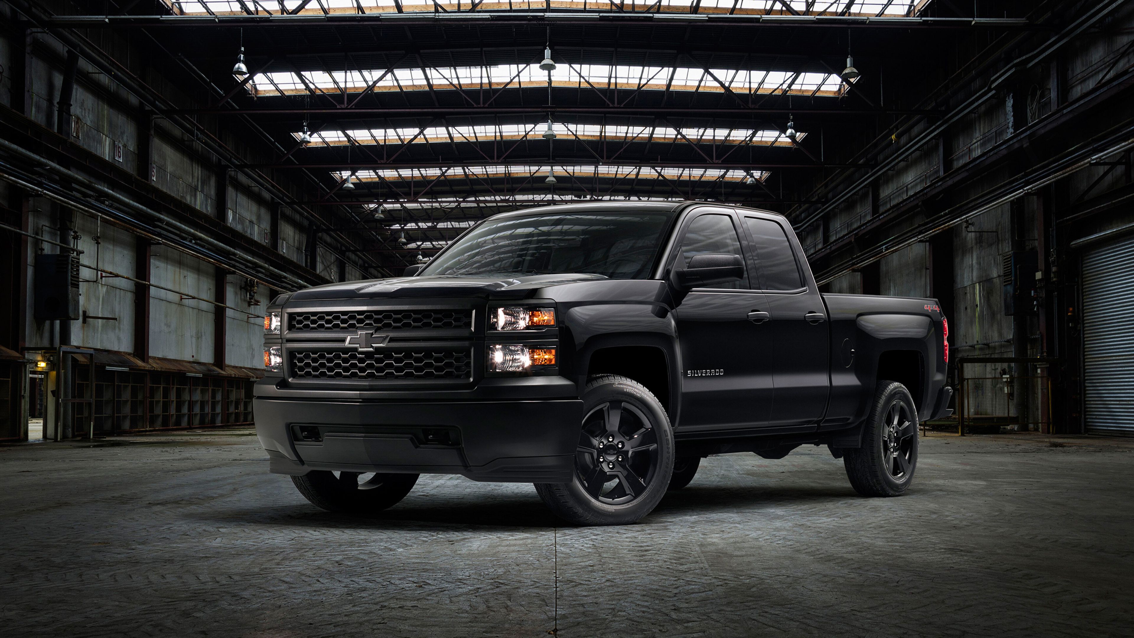 3840x2160 Chevrolet Silverado Wallpaper